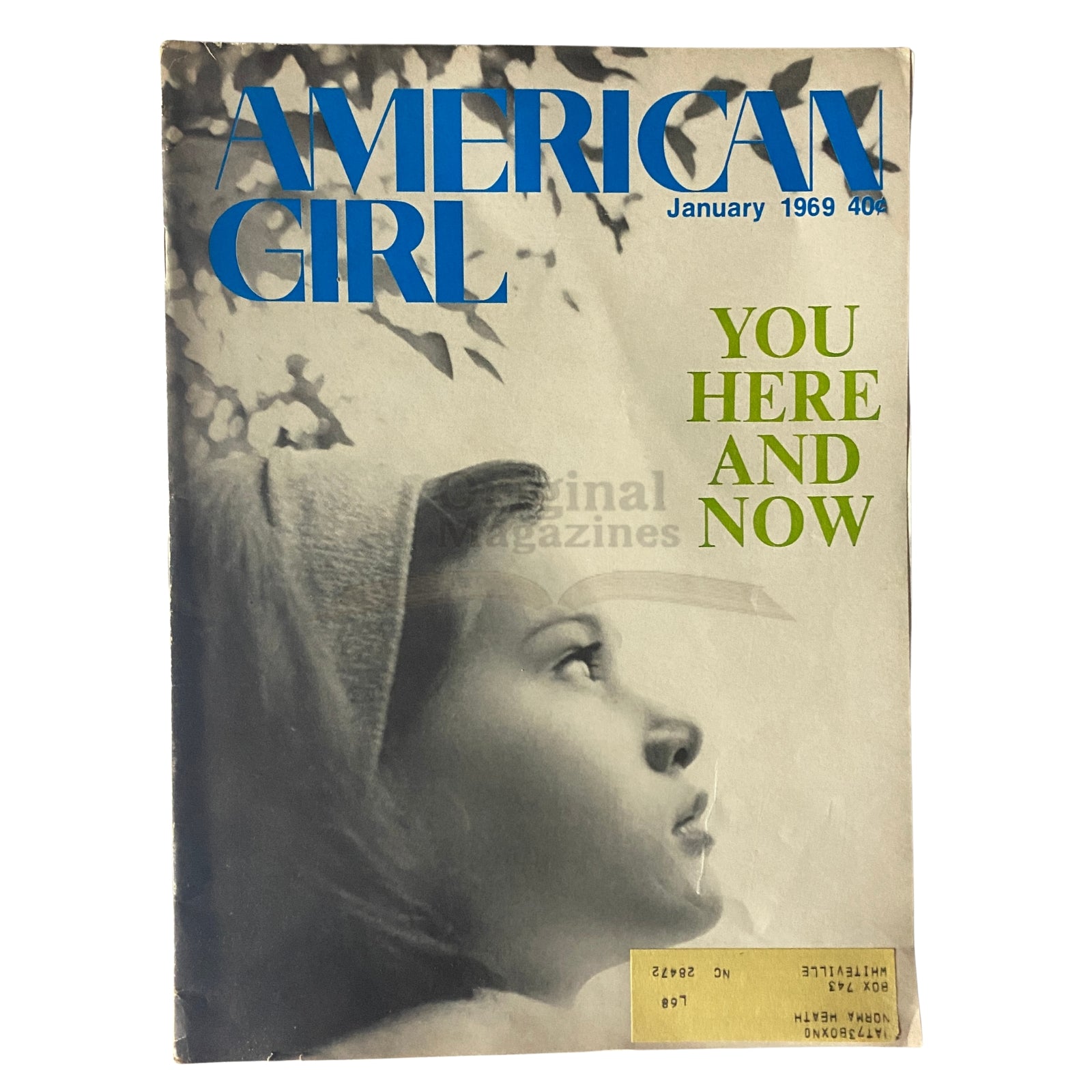 American Girl Magazine January 1969 You - Here and Now