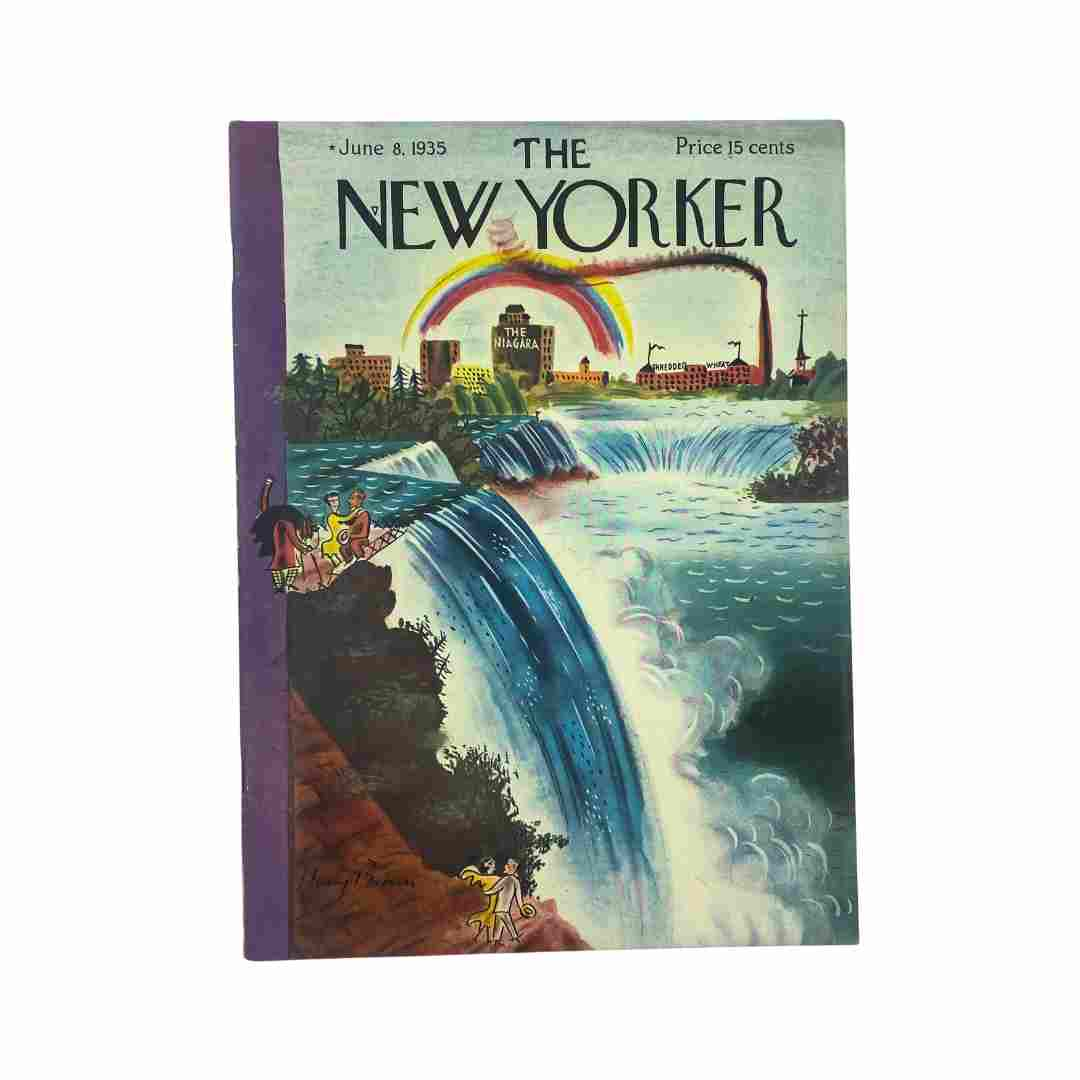 The New Yorker Complete Magazine June 8, 1935 Harry Brown Cover VG