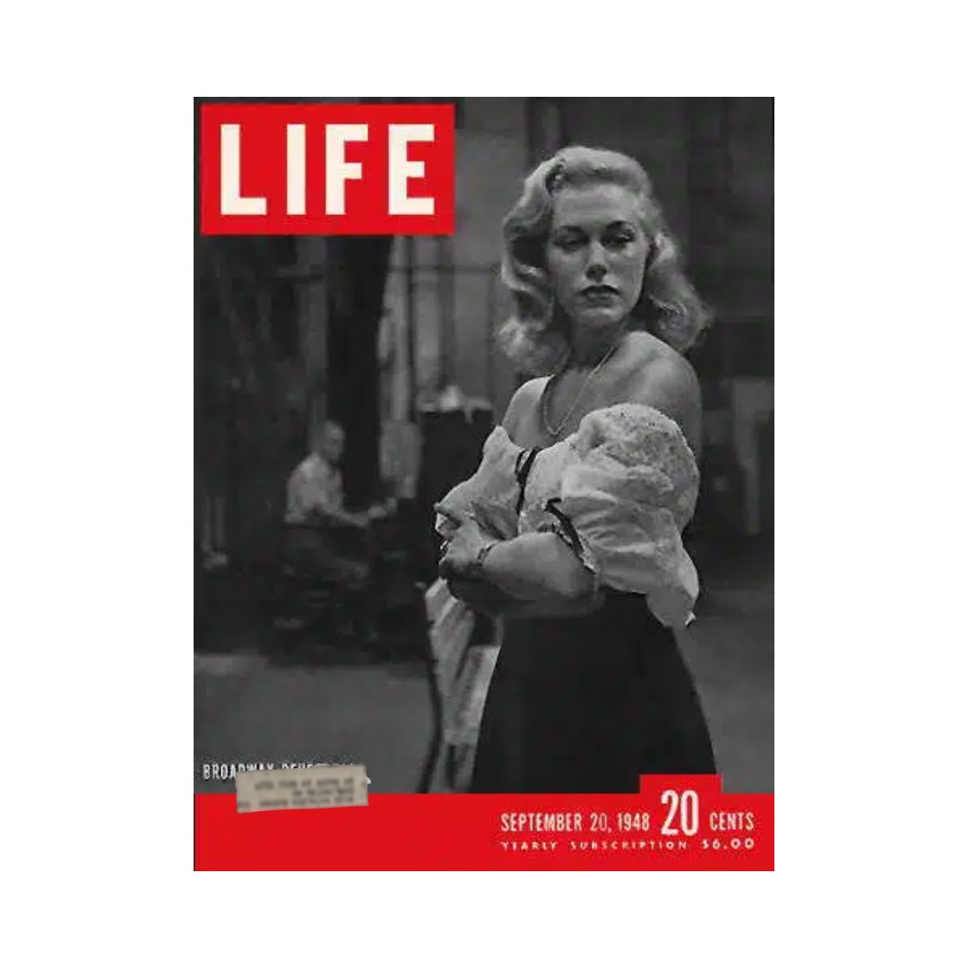 VTG Life Magazine September 20, 1948 Broadway Actress Joan Diener