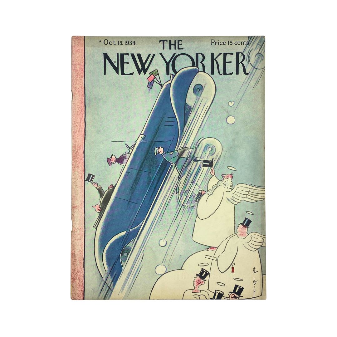 The New Yorker Complete Magazine October 13, 1934 Rea Irvin Cover