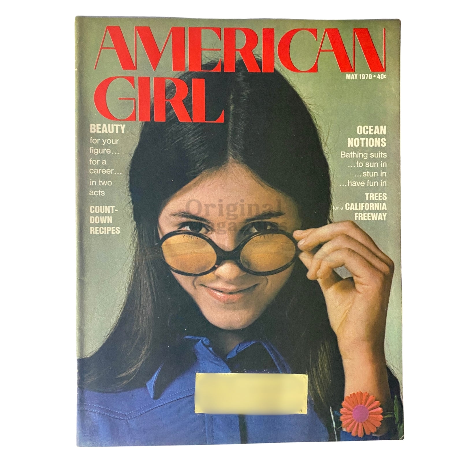 American Girl Magazine May 1970 A Tree Named Gertrude, Betty Seldner VG