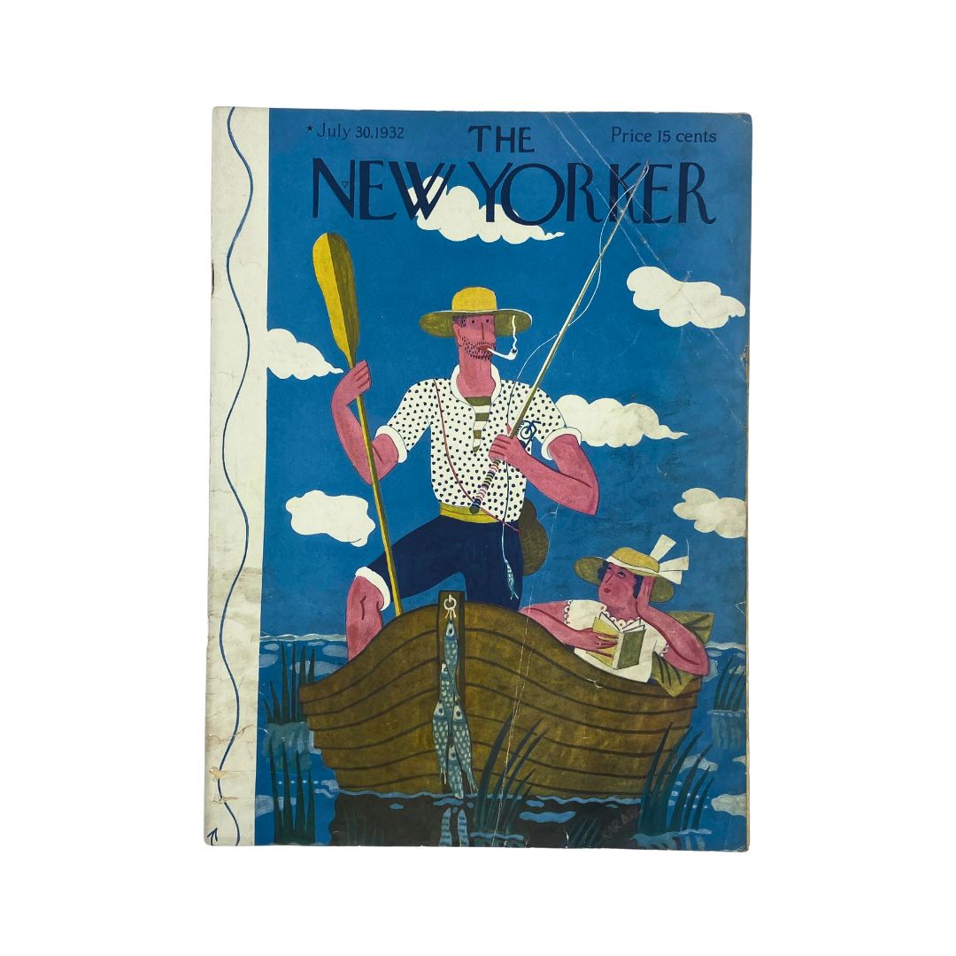 The New Yorker Complete Magazine July 30, 1932 Ilonka Karasz Cover