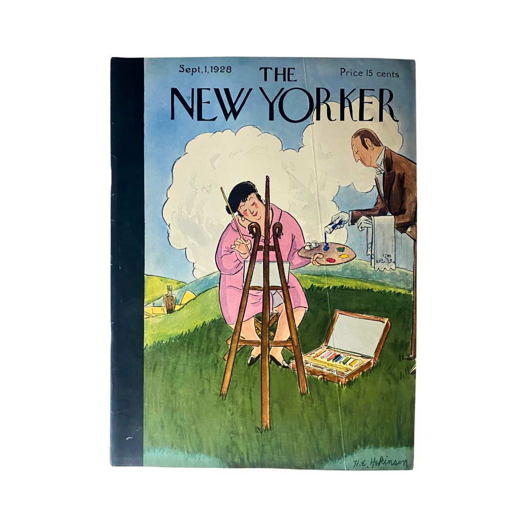 The New Yorker Complete Magazine September 1, 1928 Helen E. Hokinson Cover