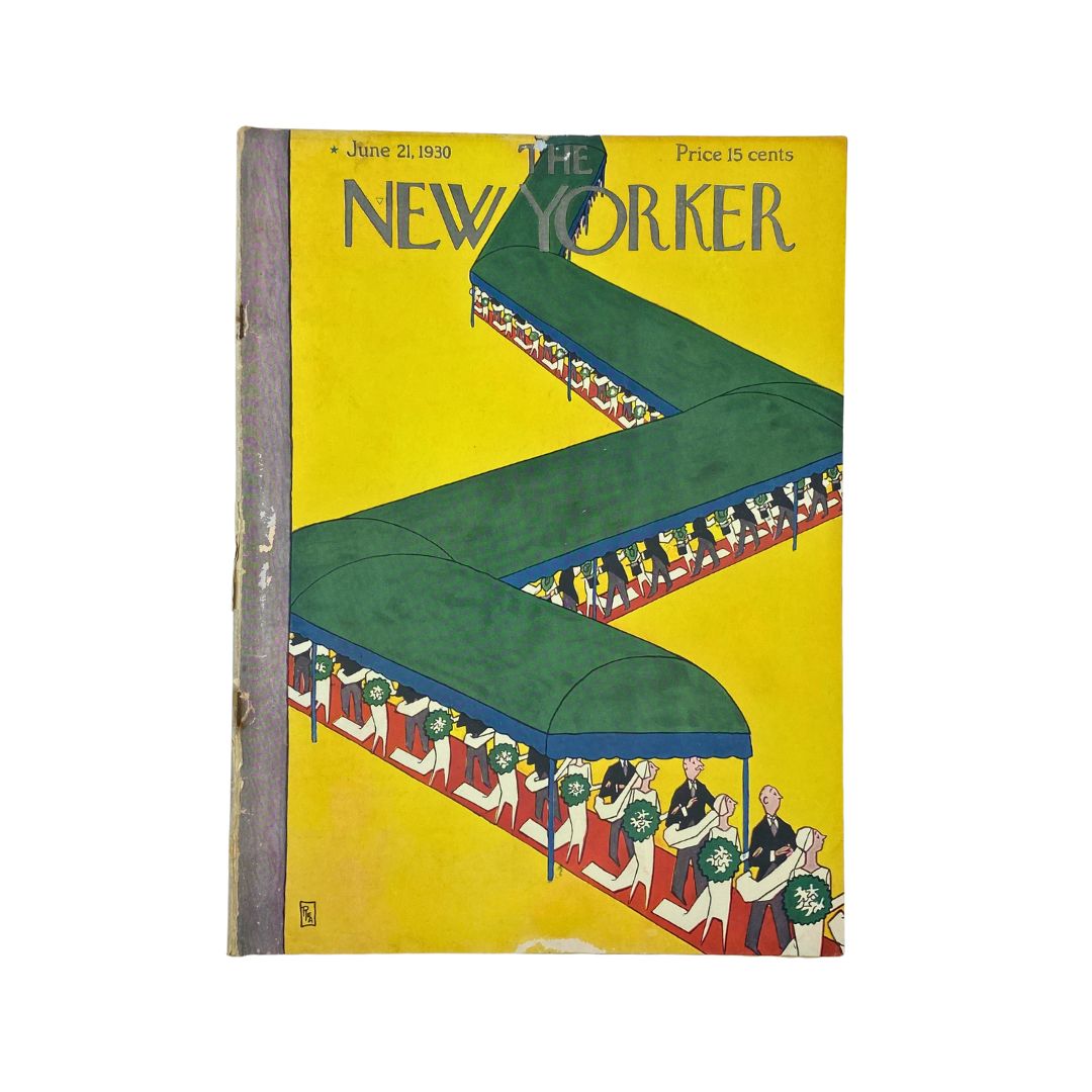 The New Yorker Complete Magazine June 21, 1930 Gardner Rea Cover