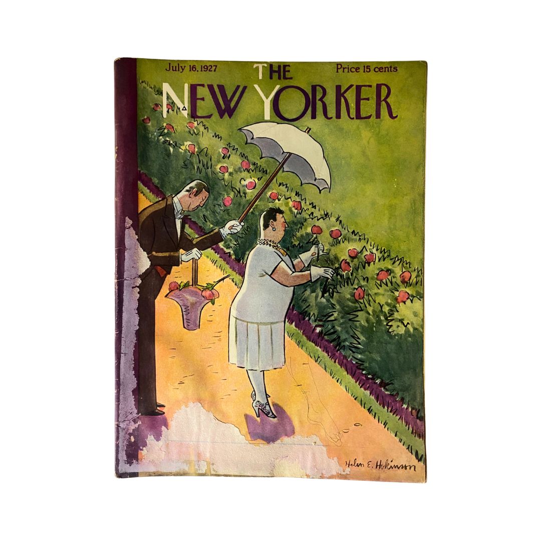 The New Yorker Complete Magazine July 16, 1927 Helen E. Hokinson Cover