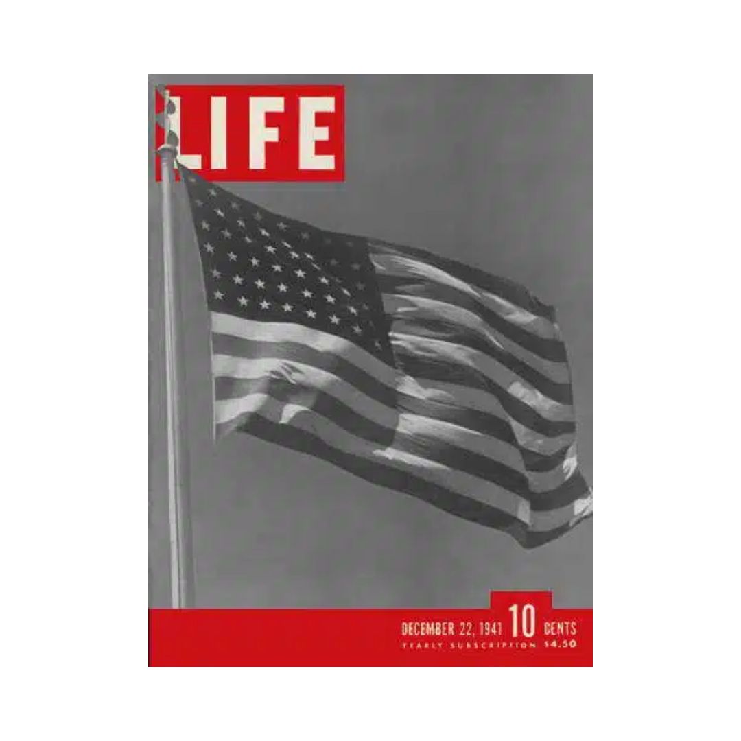 VTG Life Magazine December 22, 1941 U.S. Goes to War | Pearl Harbor