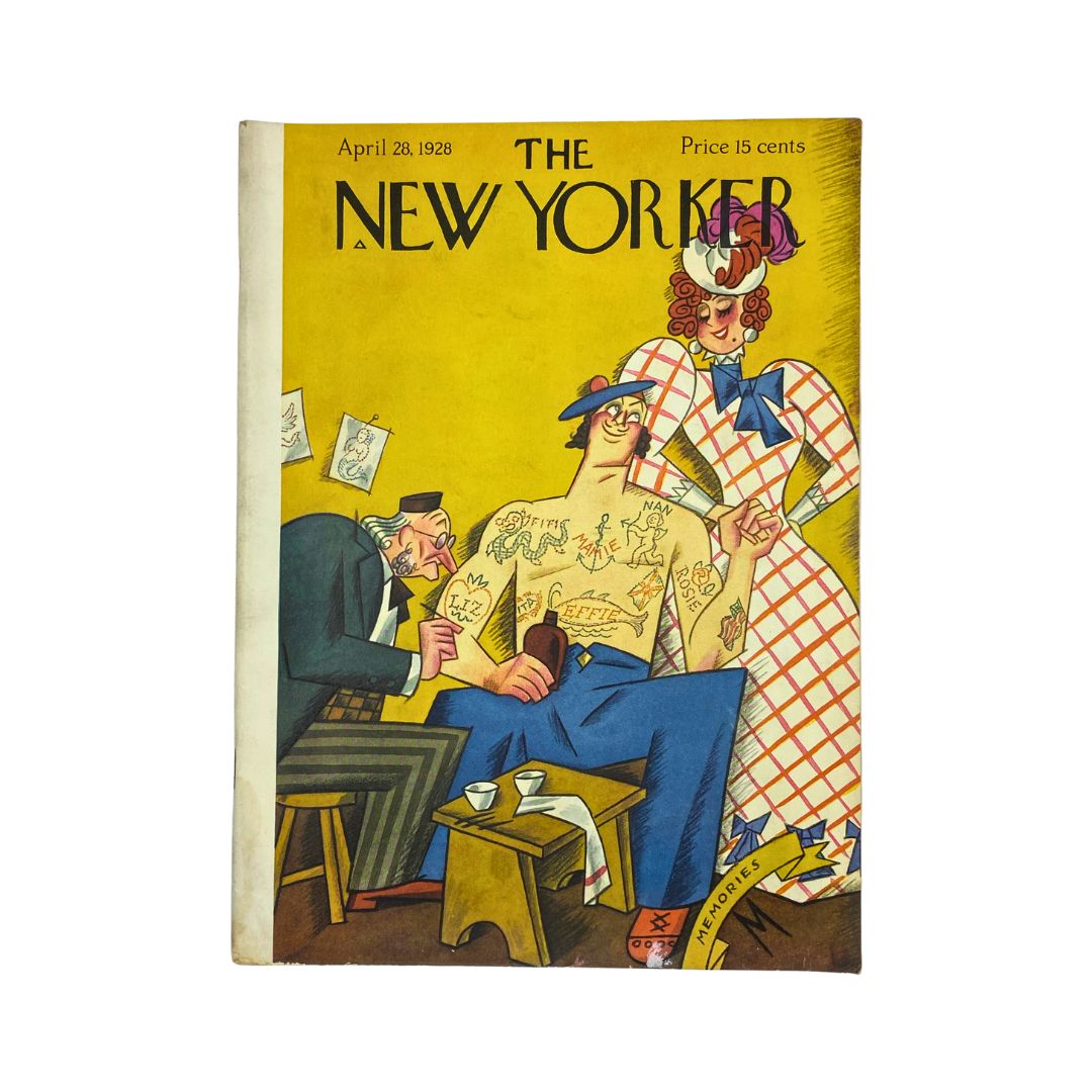 The New Yorker Complete Magazine April 28, 1928 Julian de Miskey Cover