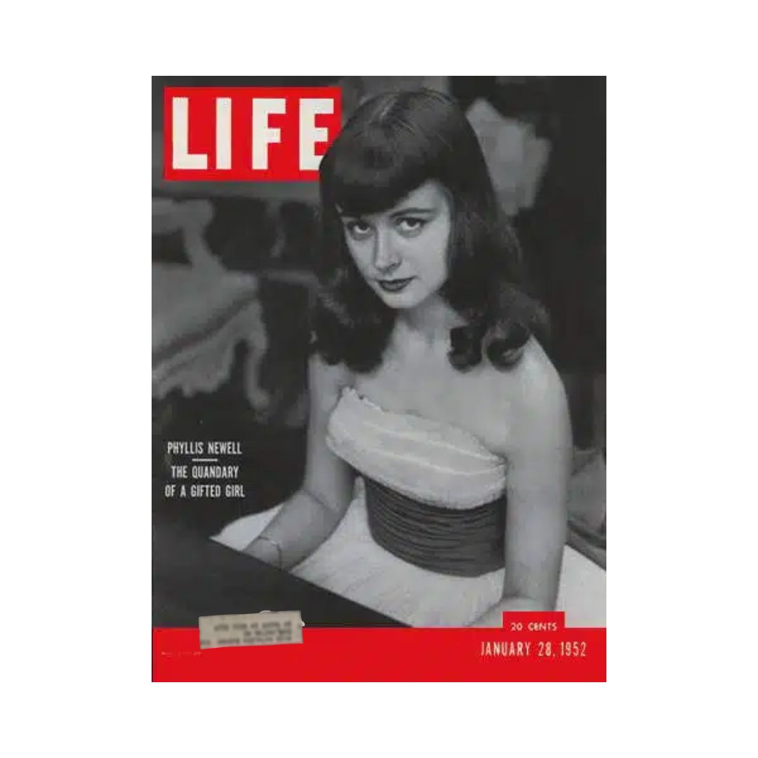 VTG Life Magazine January 28, 1952 Model Phyllis Newell