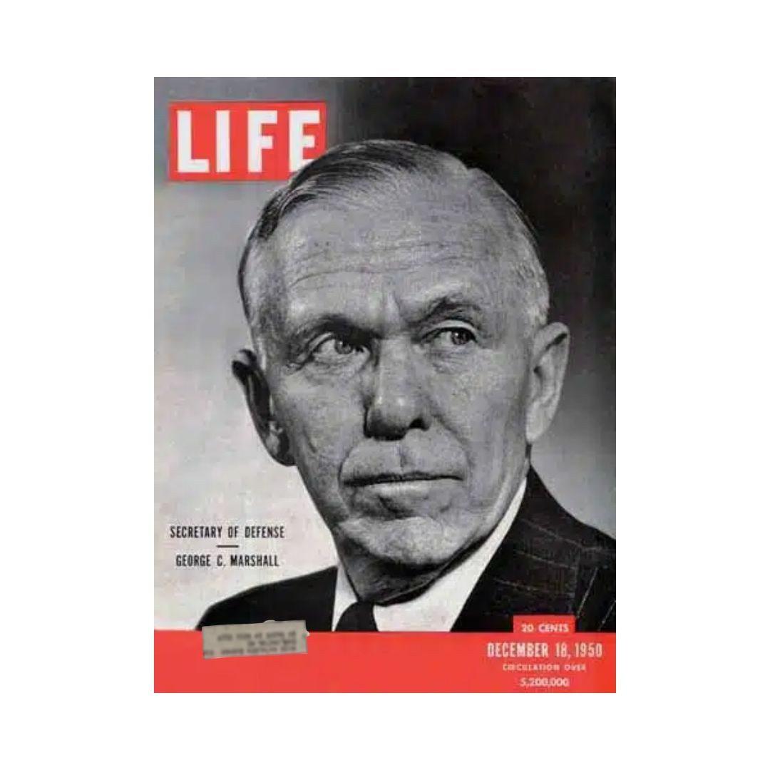 VTG Life Magazine December 18, 1950 George C. Marshall