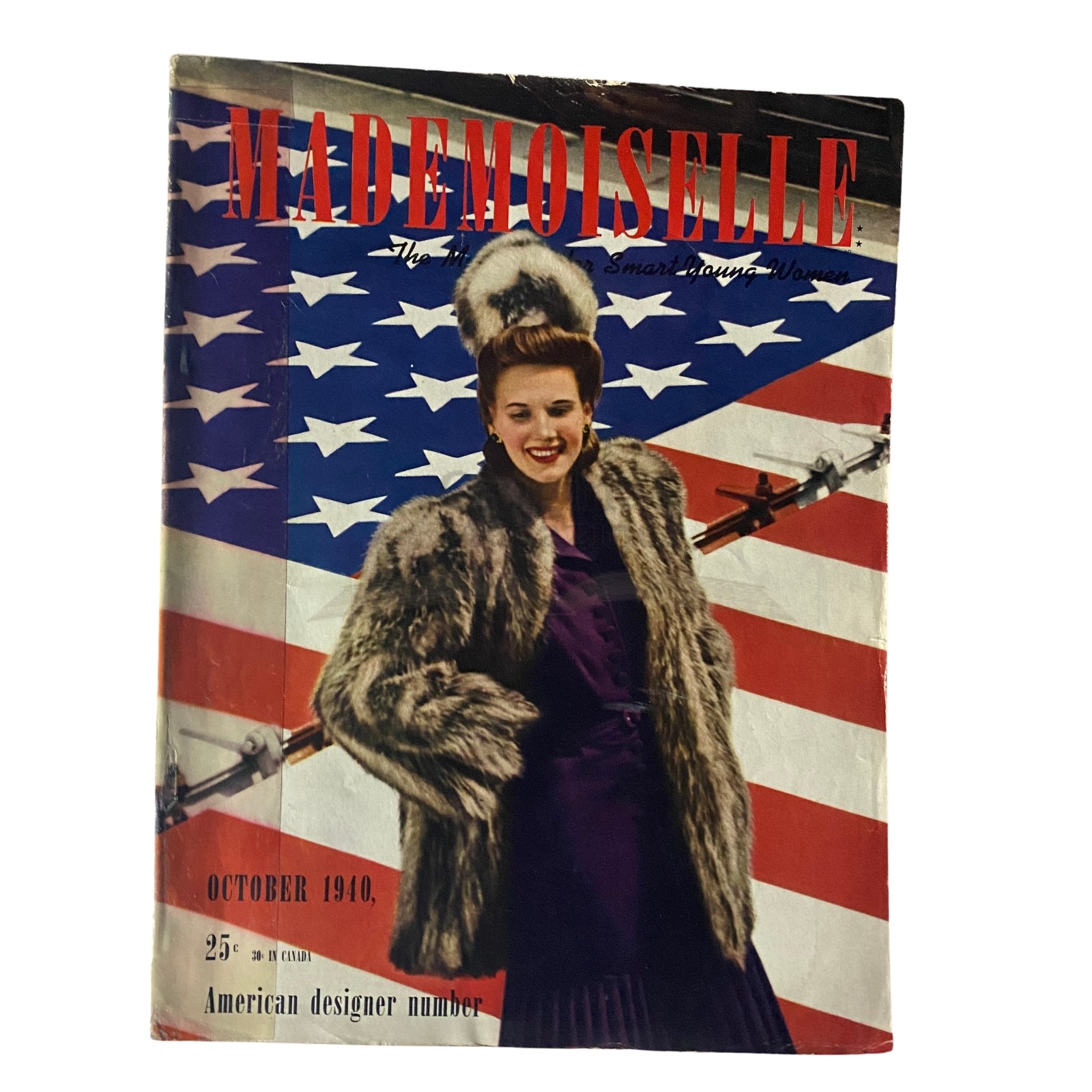 Mademoiselle Magazine October 1940 American Design Number No Label