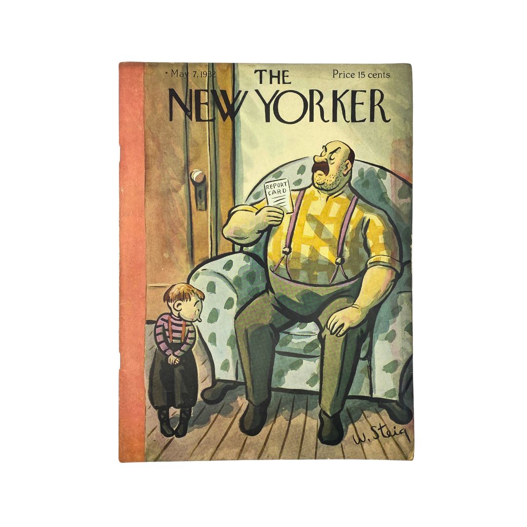 The New Yorker Complete Magazine May 7, 1932 William Steig Cover