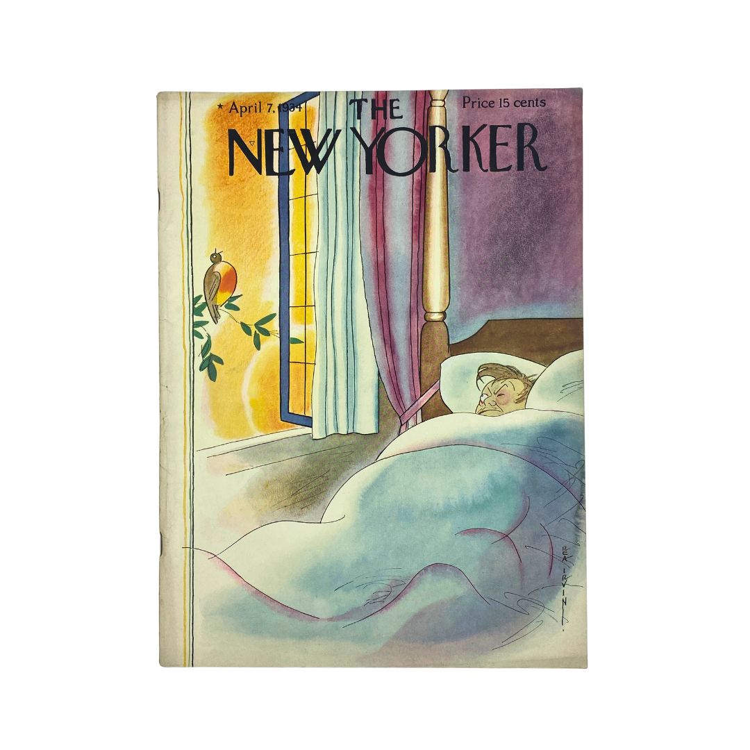 The New Yorker Complete Magazine April 7, 1934 Rea Irvin Cover