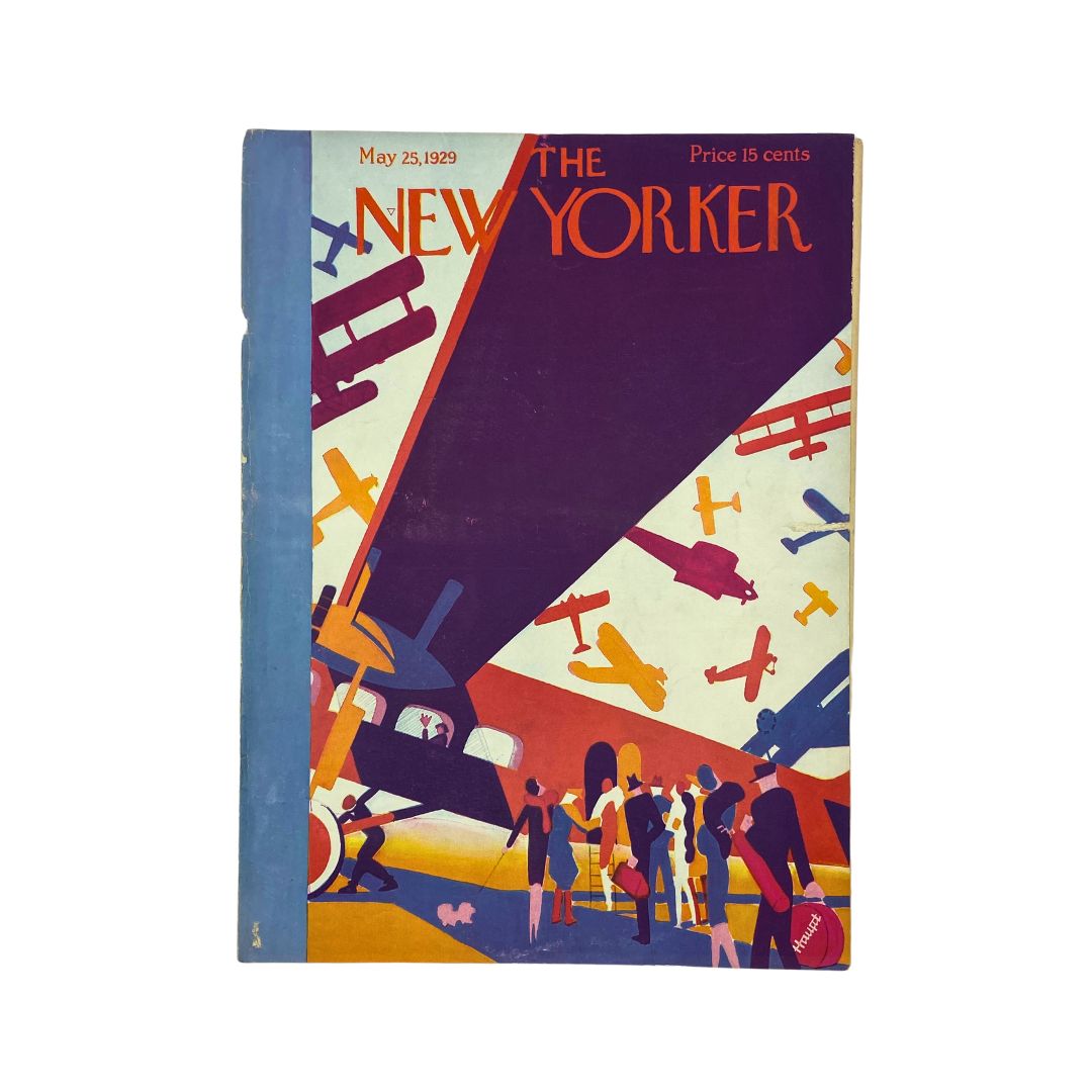 The New Yorker Complete Magazine May 25, 1929 Theodore Haupt Cover VG