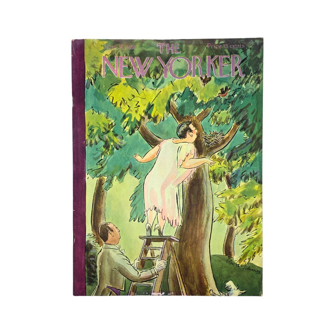 The New Yorker Complete Magazine June 14, 1930 Helen E. Hokinson Cover