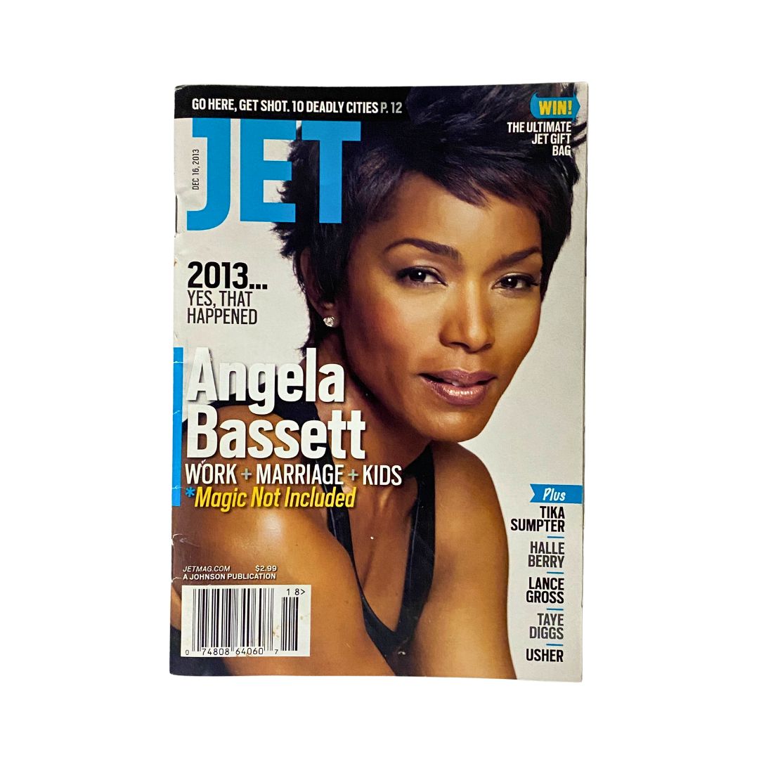 Jet Magazine December 16, 2013 Vol 122 No. 18 Angela Bassett No Label VG