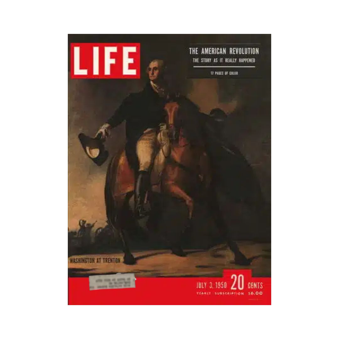 VTG Life Magazine July 3, 1950 George Washington at Trenton