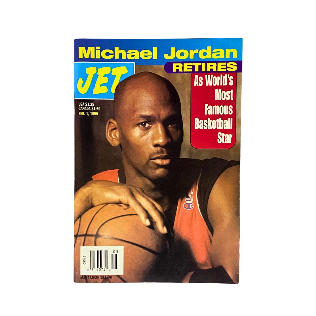 Jet Magazine February 1, 1999 Vol 95 No. 9 Michael Jordan No Label VG