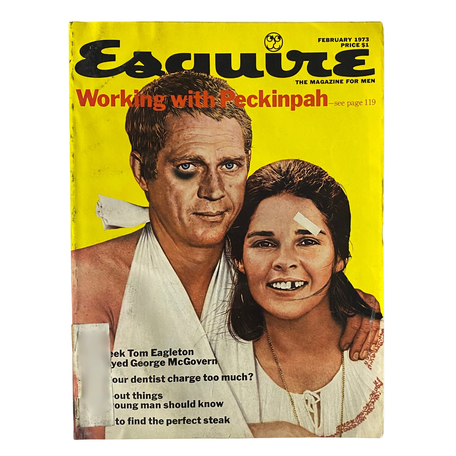 Esquire Magazine February 1973 Working with Peckinpah