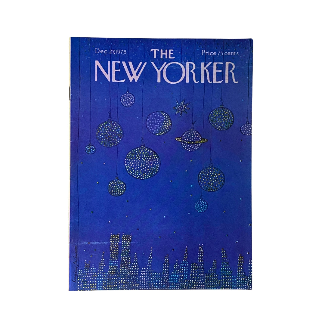 The New Yorker Complete Magazine December 27, 1976 Eugene Mihaesco Cover VG