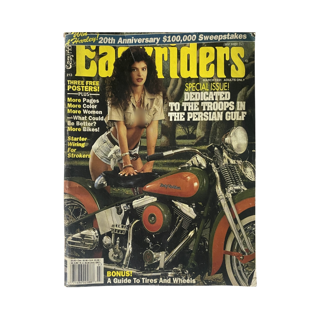 Easyriders Magazine March 1991 Starter Wiring For Strokers No Label