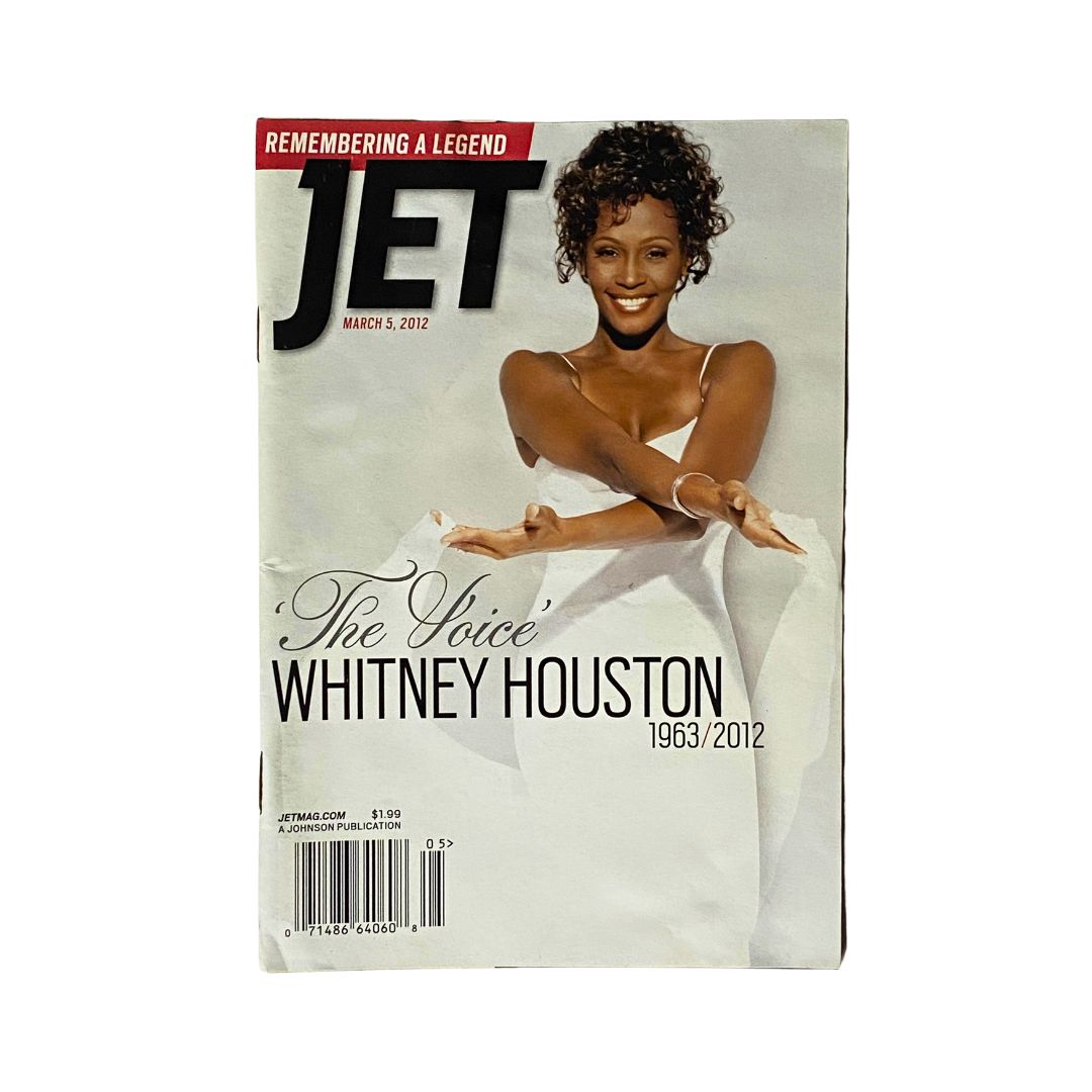 Jet Magazine March 5, 2012 Vol 121 No. 5 Whitney Houston No Label VG