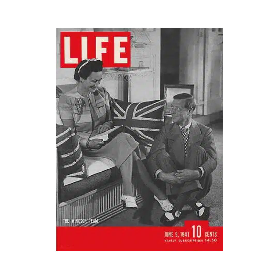 VTG Life Magazine June 9, 1941 Duke and Duchess of Windsor