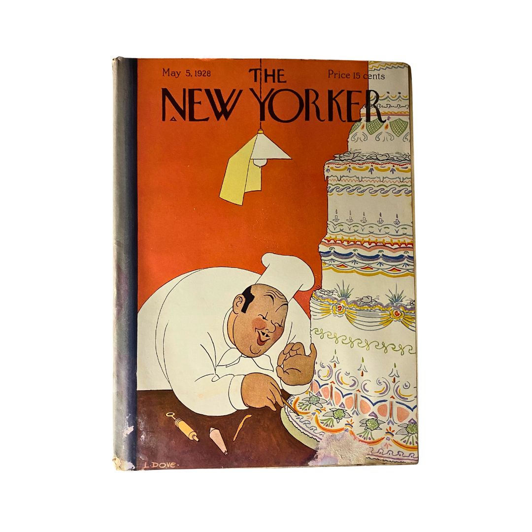 The New Yorker Complete Magazine May 5, 1928 Leonard Dove Cover