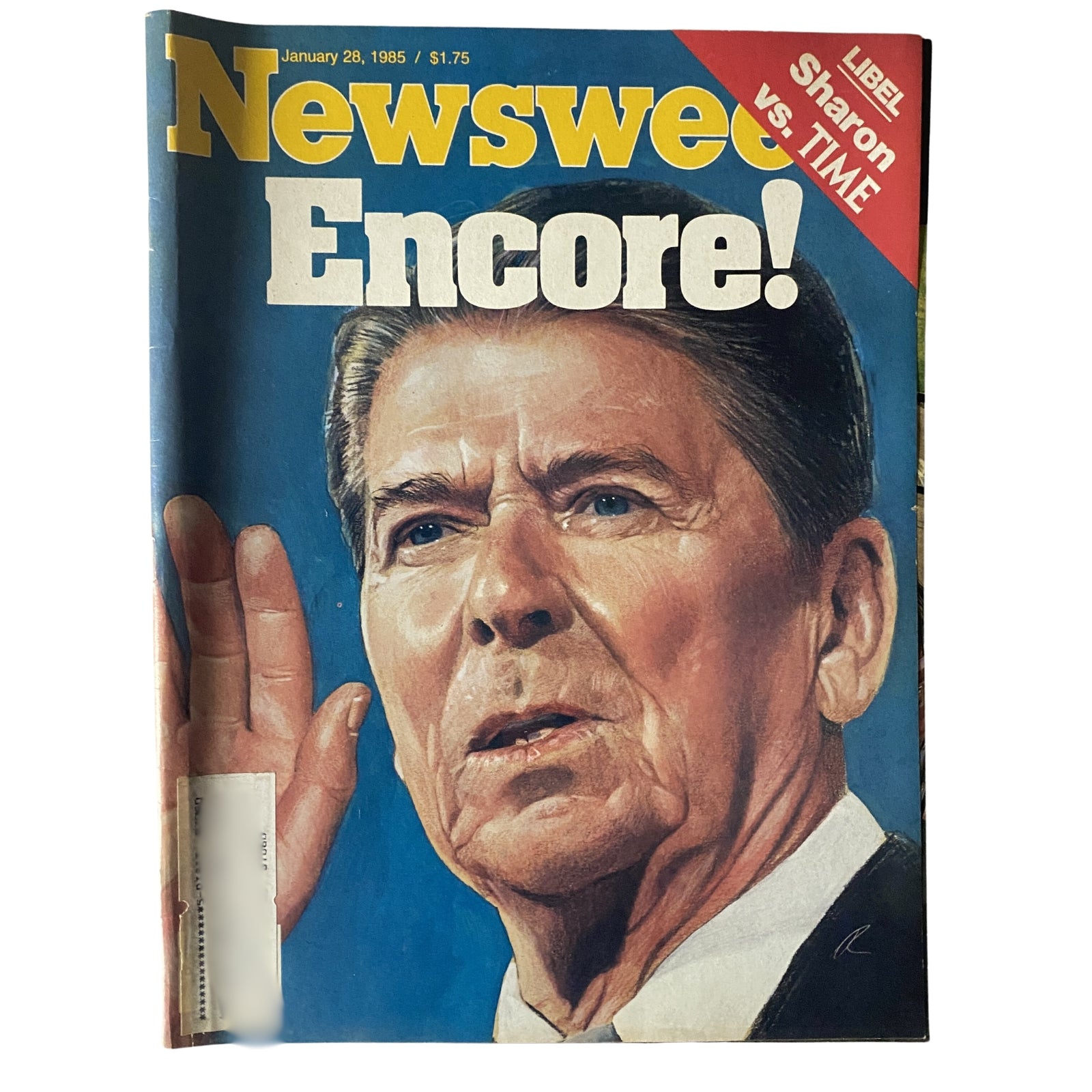 Newsweek Magazine January 28 1985 Ronald Reagan Cover VG