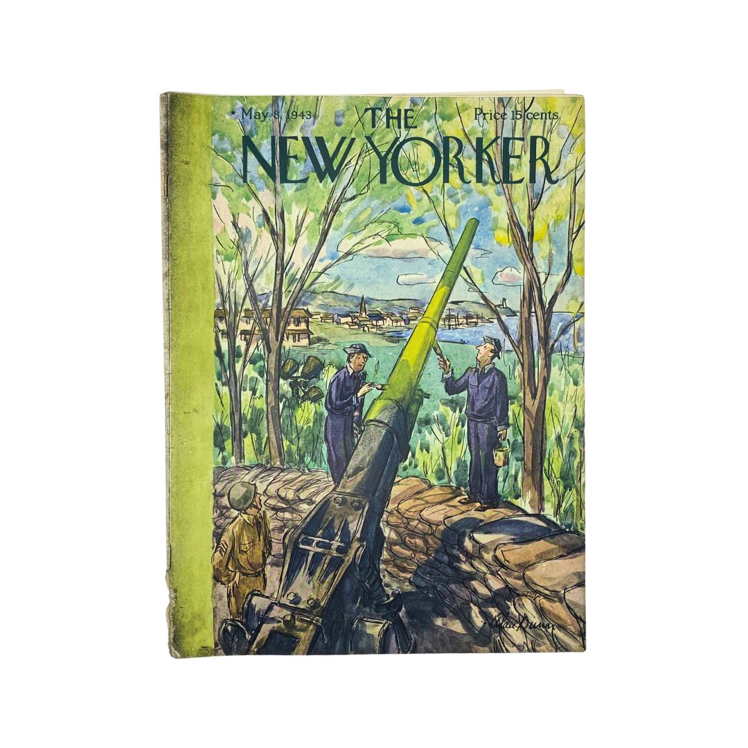 The New Yorker Complete Magazine May 8, 1943 Alan Dunn Cover