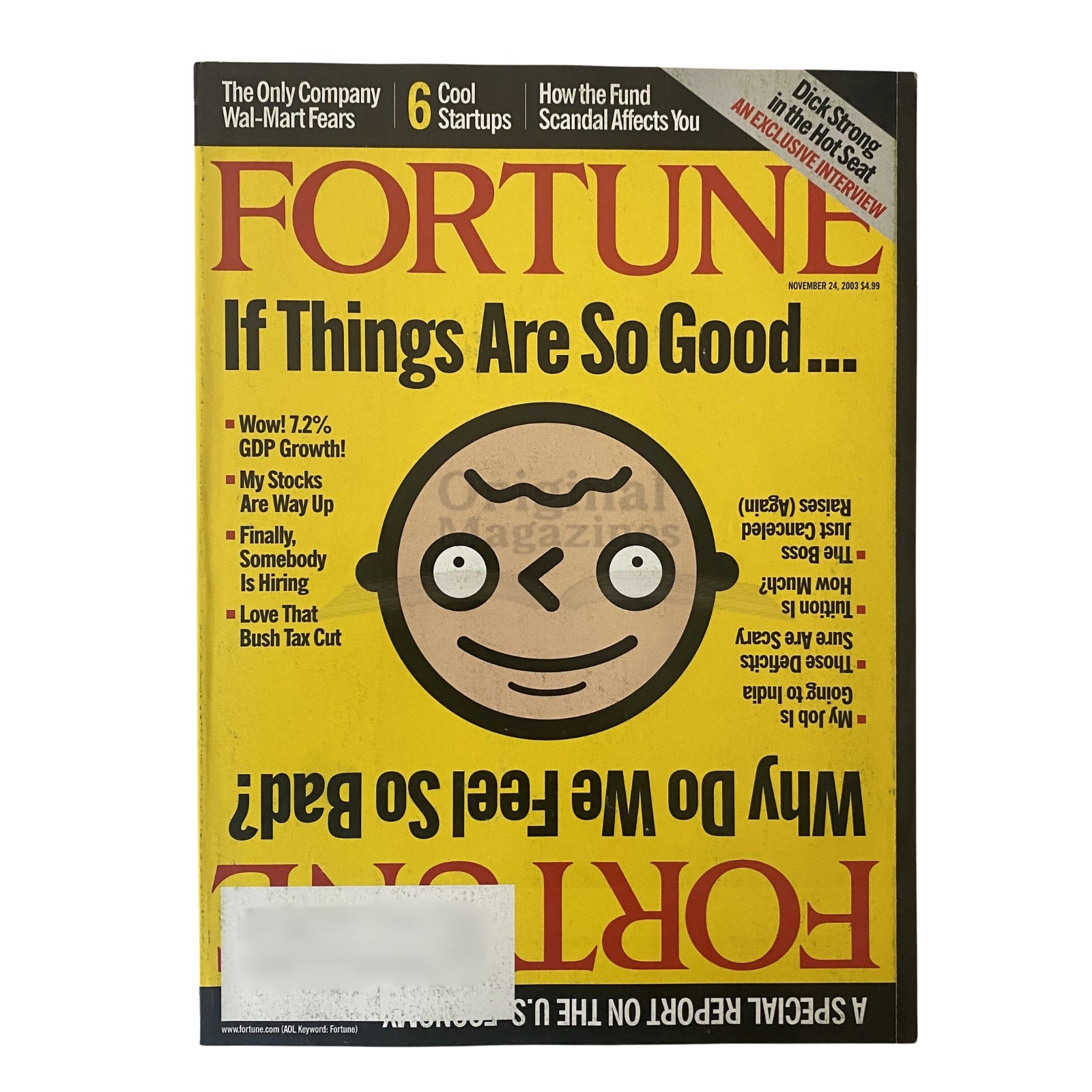 Fortune Magazine November 24, 2003 Goldman Goes on a Power Trip VG