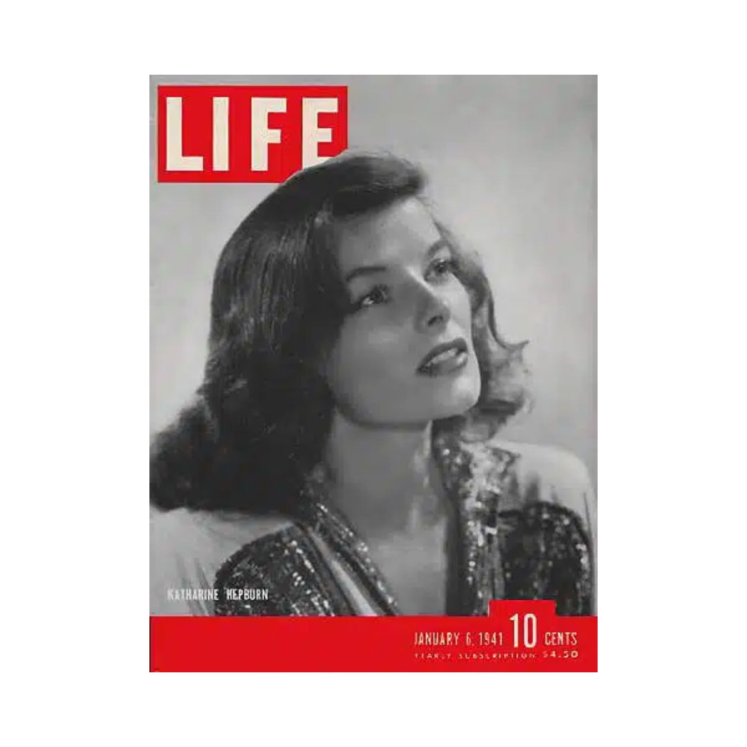 VTG Life Magazine January 6, 1941 Katherine Hepburn