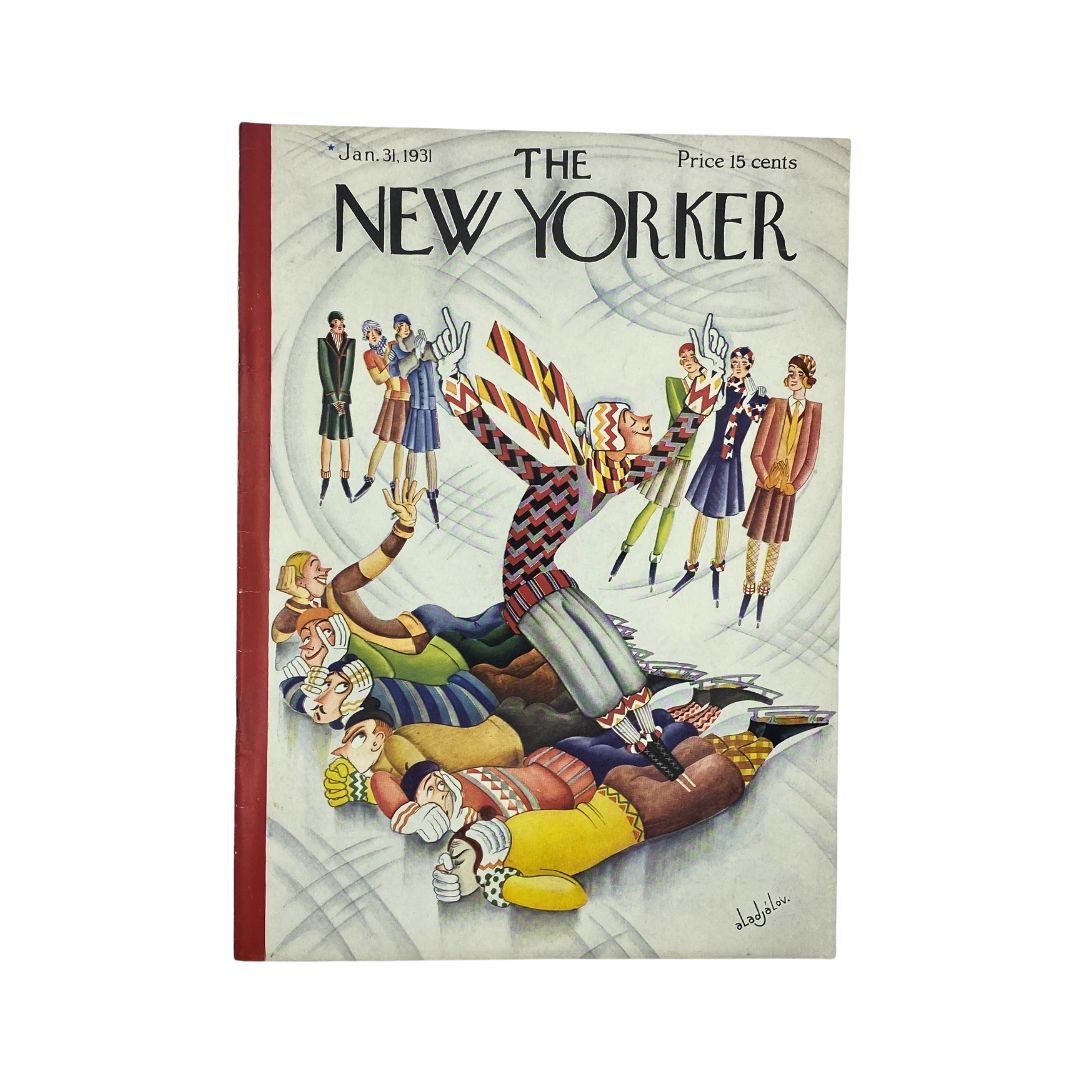 The New Yorker Complete Magazine January 31, 1931 Constantin Alajalov Cover VG