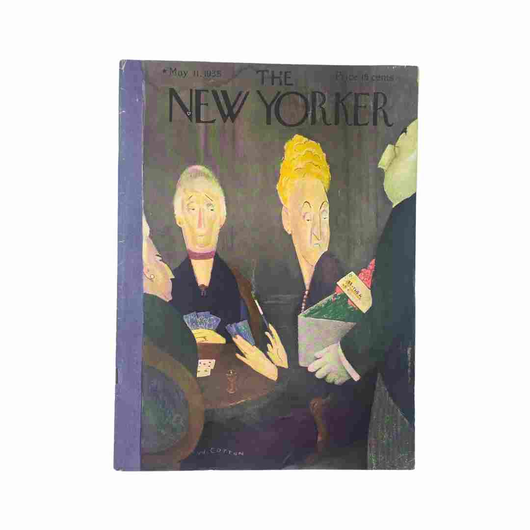 The New Yorker Complete Magazine May 11, 1935 William Cotton Cover