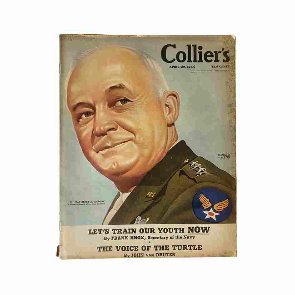 VTG Collier's Magazine April 29, 1944 General Henry H. Arnold Cover