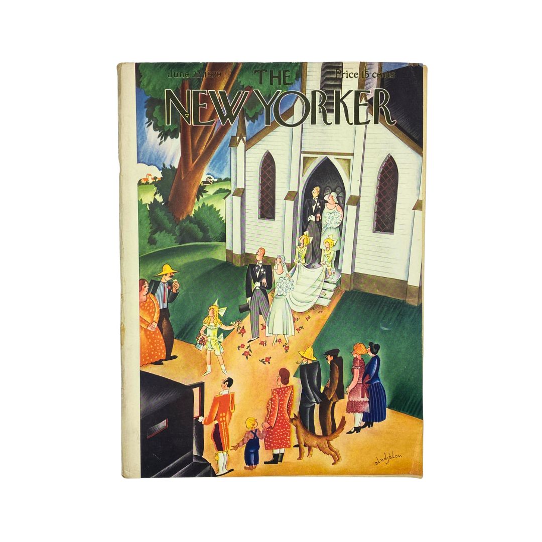 The New Yorker Complete Magazine June 22, 1929 Constantin Alajalov Cover