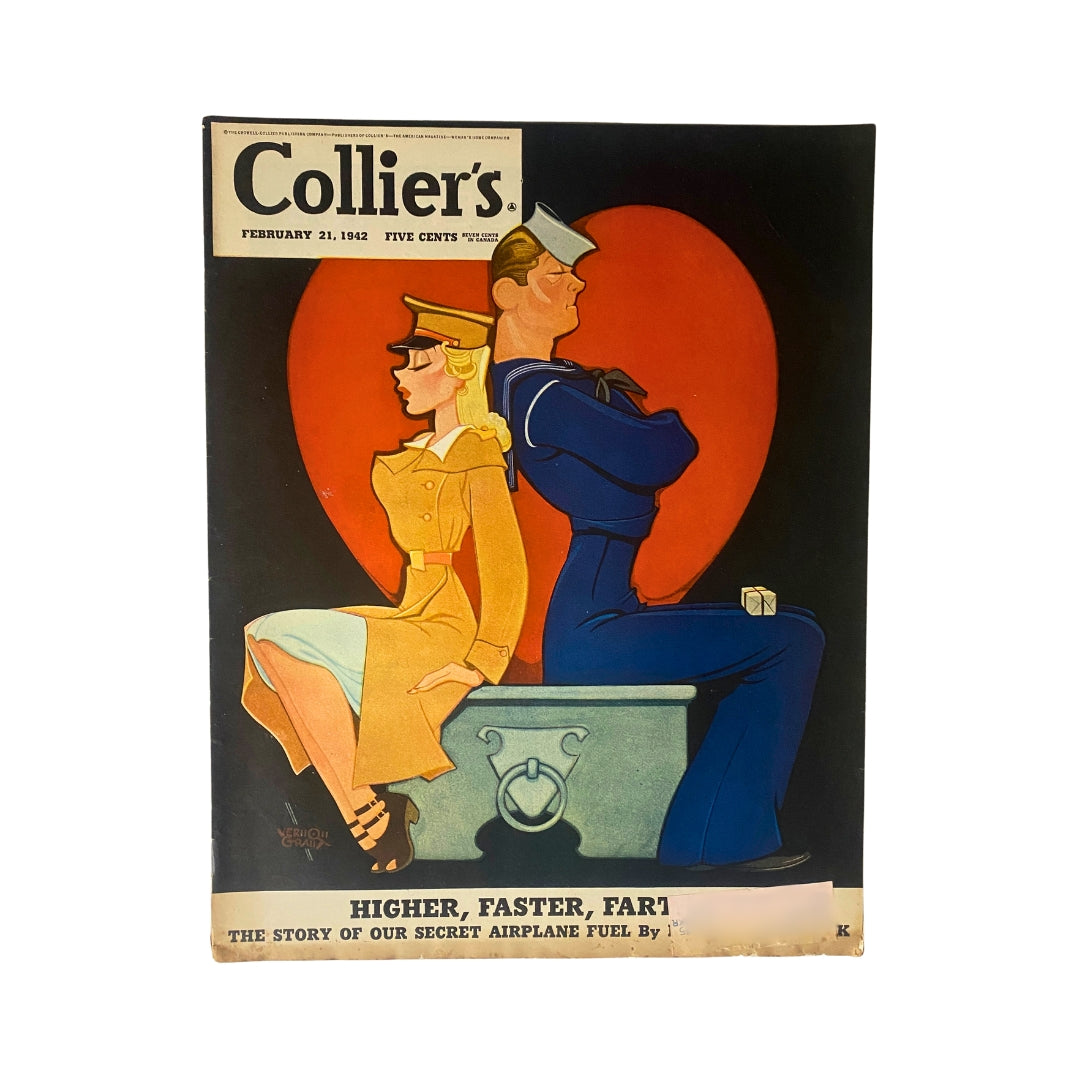 VTG Collier's Magazine February 21, 1942 Vernon Grant Cover