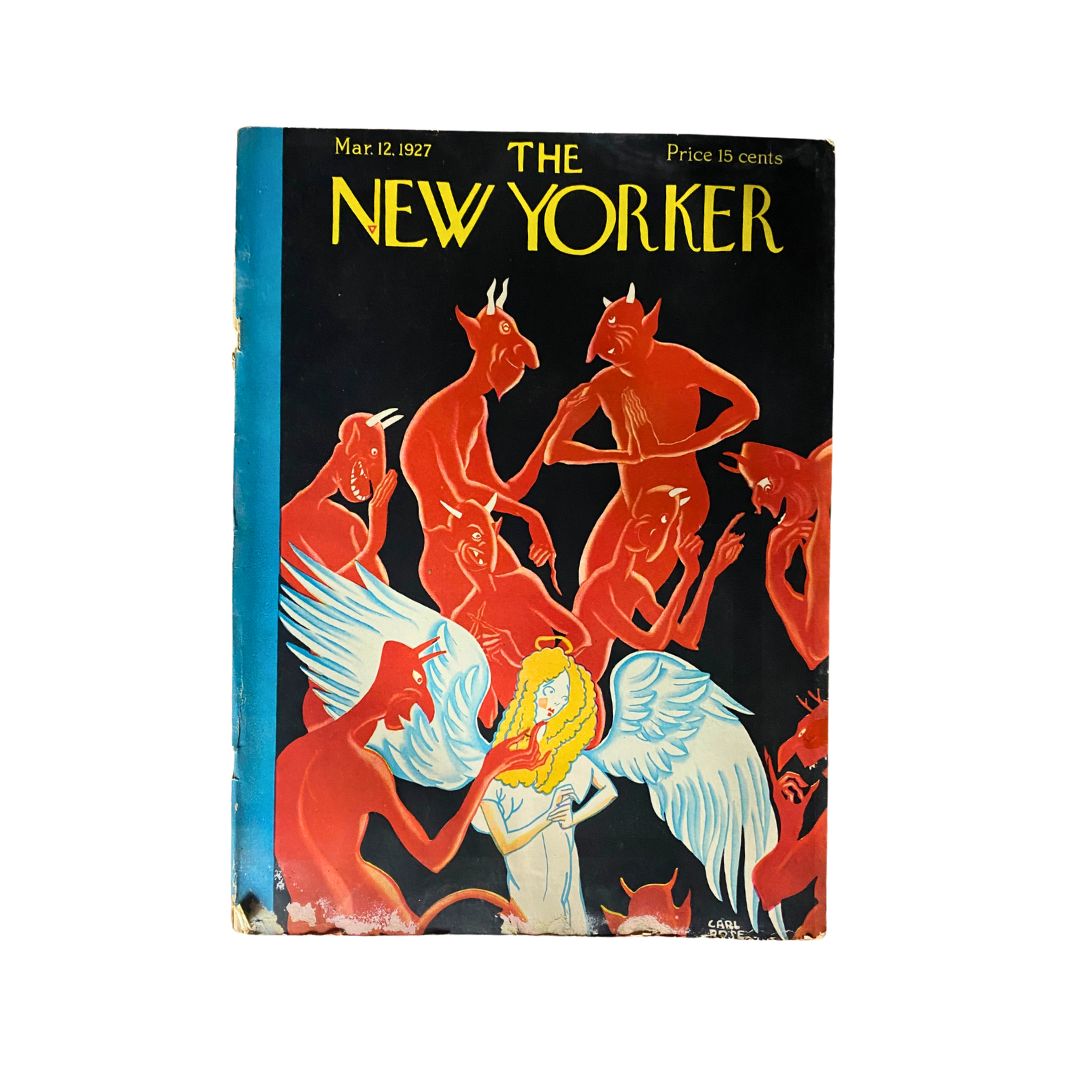 The New Yorker Complete Magazine March 12, 1927 Carl Rose Cover