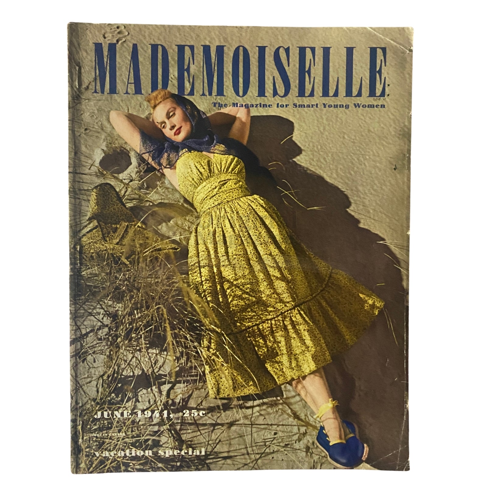 Mademoiselle Magazine June 1941 Vacation Special No Label