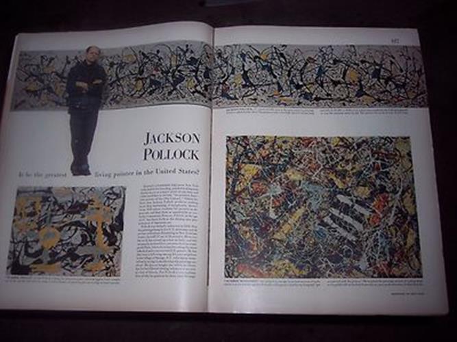 Life Magazine Lot of 5 Month August 1949 1,8,15,22,29 Jackson Pollock Dimaggio