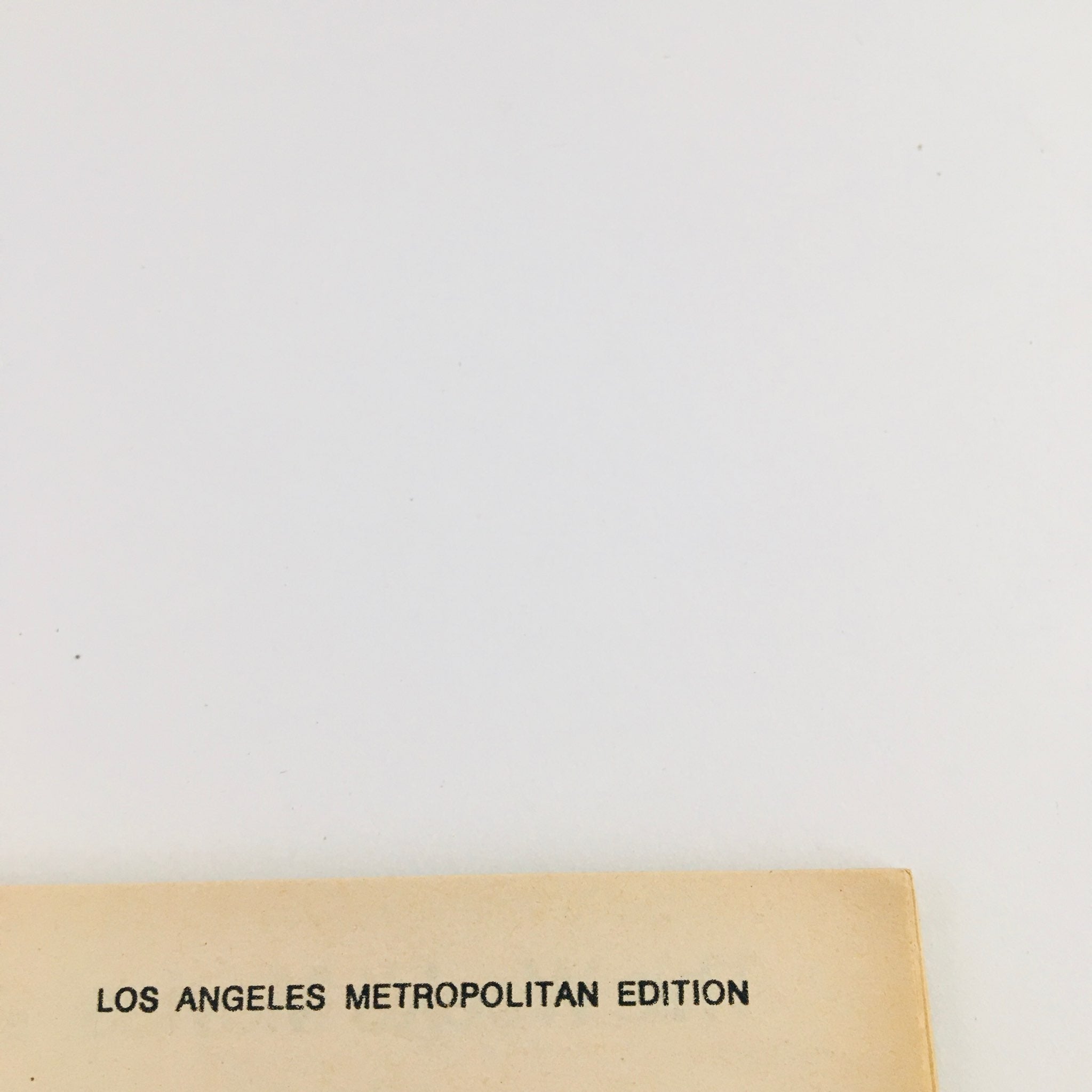 Back page of TV Guide March 4 1967, Vol 15 #9, indicating it is the Los Angeles Metropolitan Edition, relevant for collectors and TV history enthusiasts.
