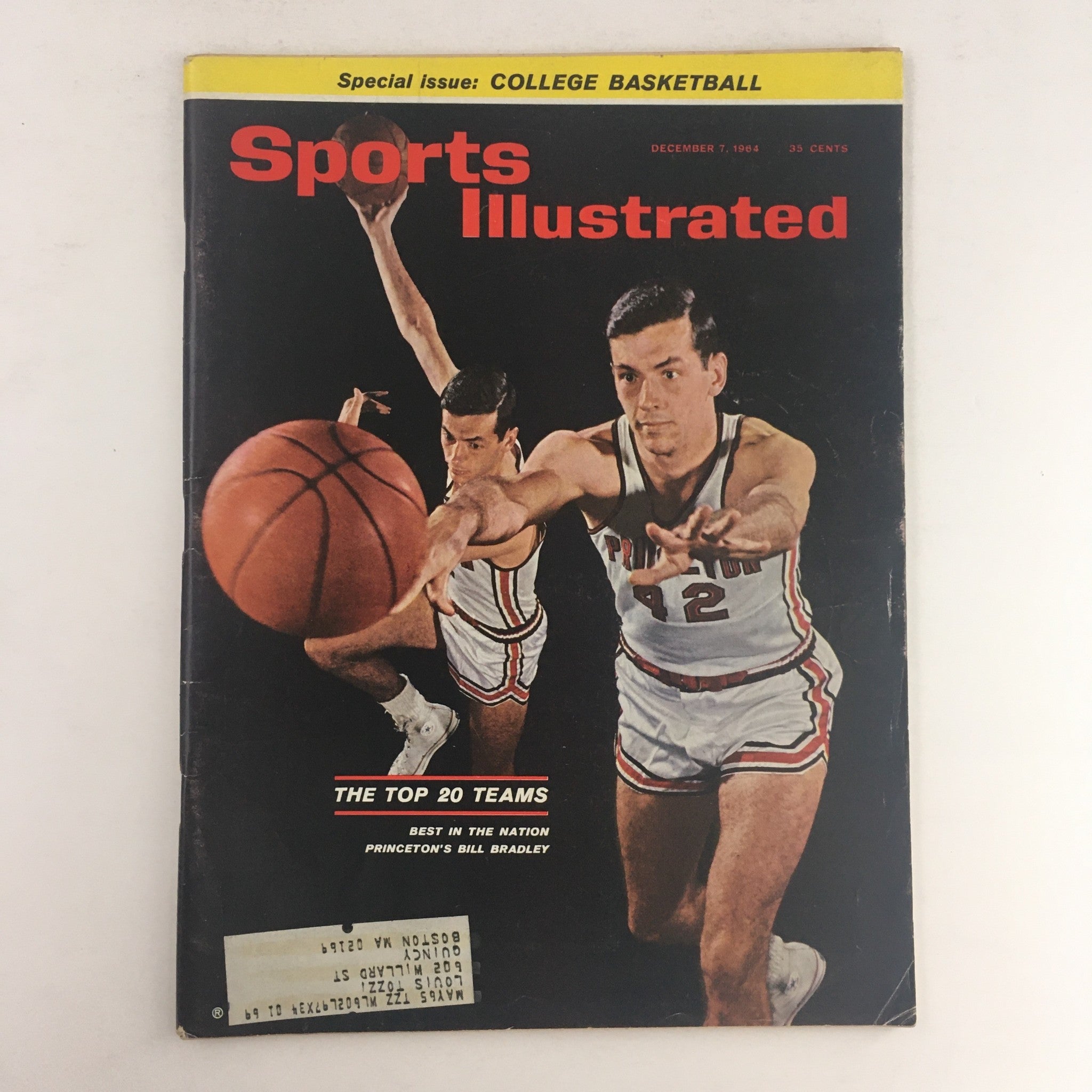 Sports Illustrated Magazine December 7 1964 The Nation Princeton's Bill Bradley