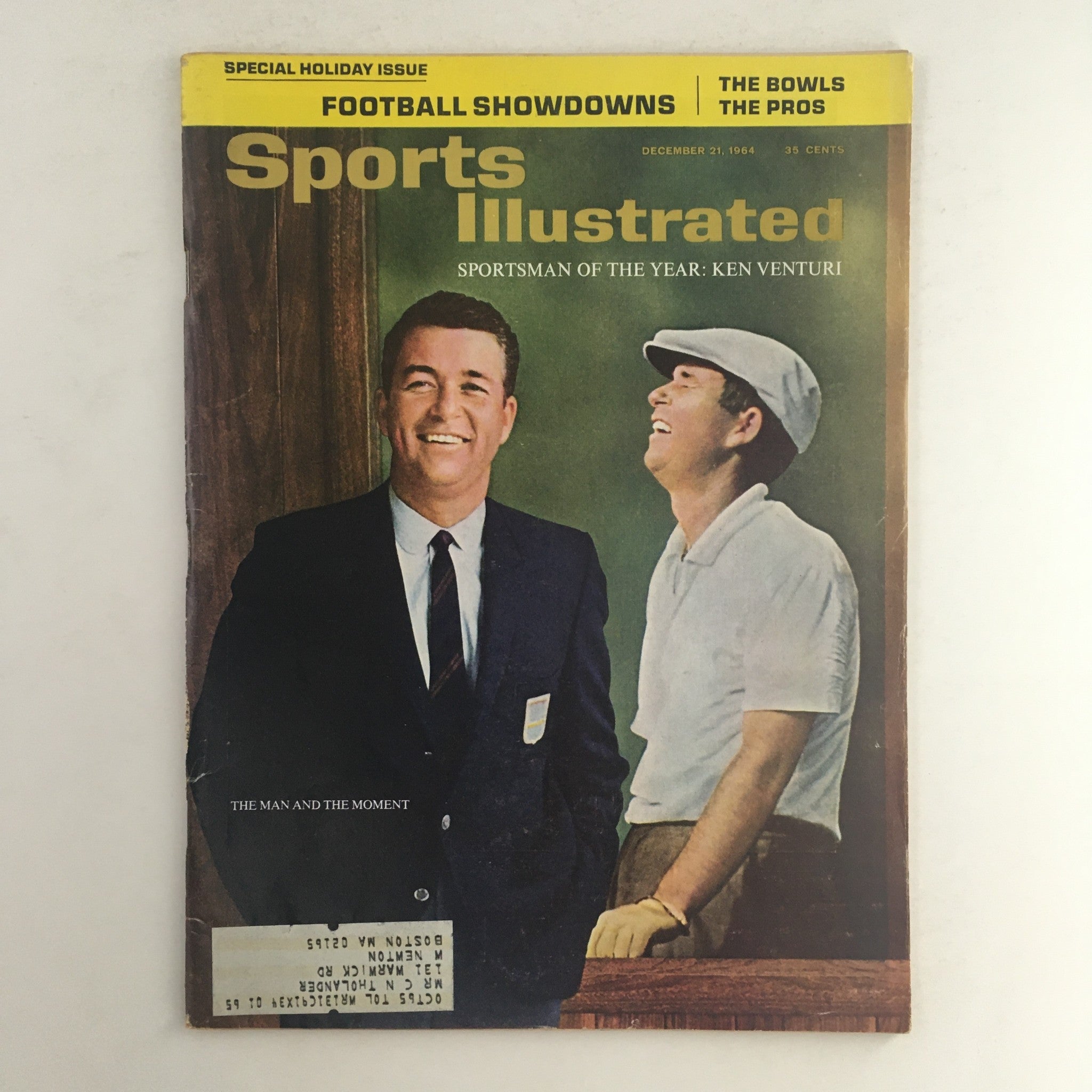 Sports Illustrated Magazine December 21 1964 Ken Venturi & Football Showdowns