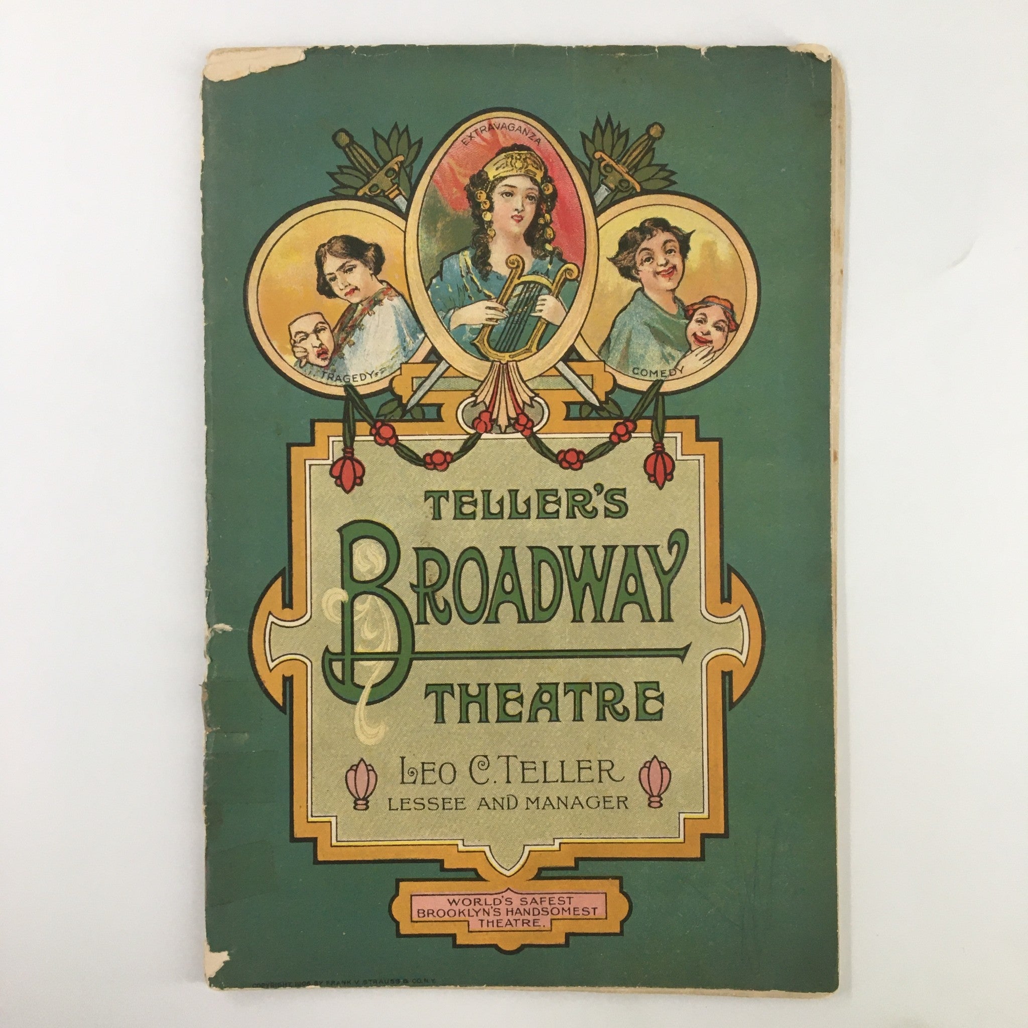 1913 Teller's Broadway Theatre Christie MacDonald in The Spring Maid