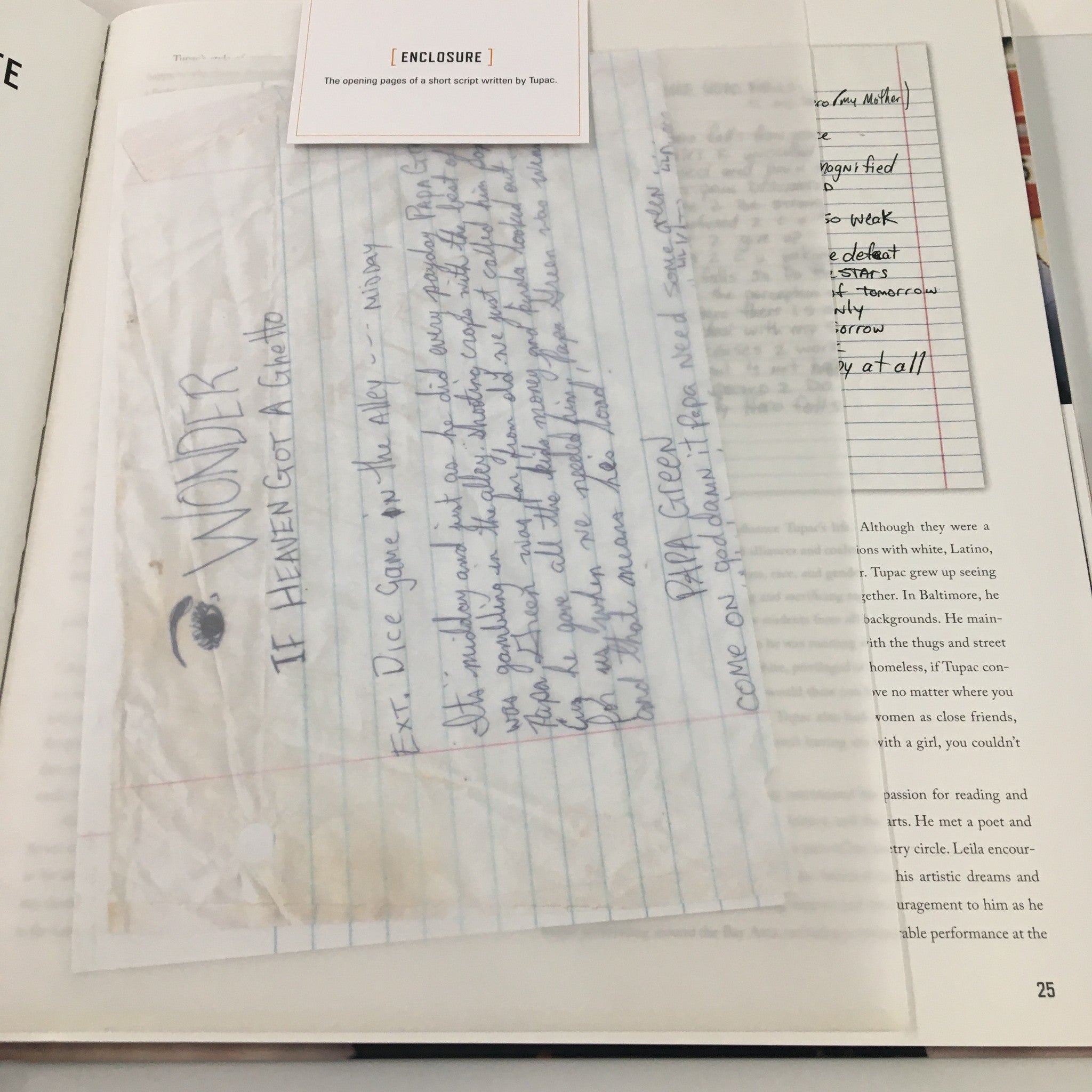 Tupac Shakur Legacy Includes A 60-Minute Interview Co Book by Jamal Joseph
