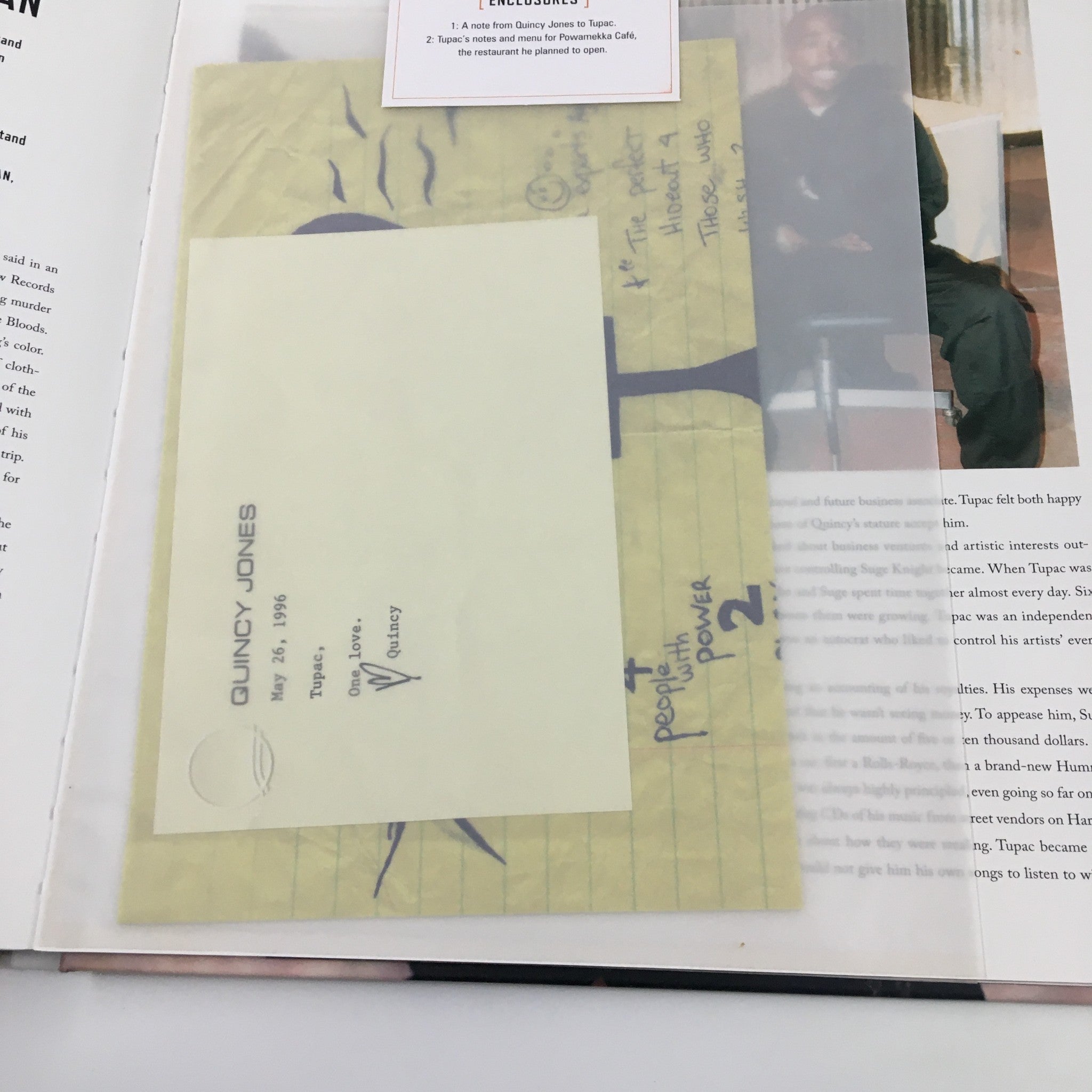 Tupac Shakur Legacy Includes A 60-Minute Interview Co Book by Jamal Joseph