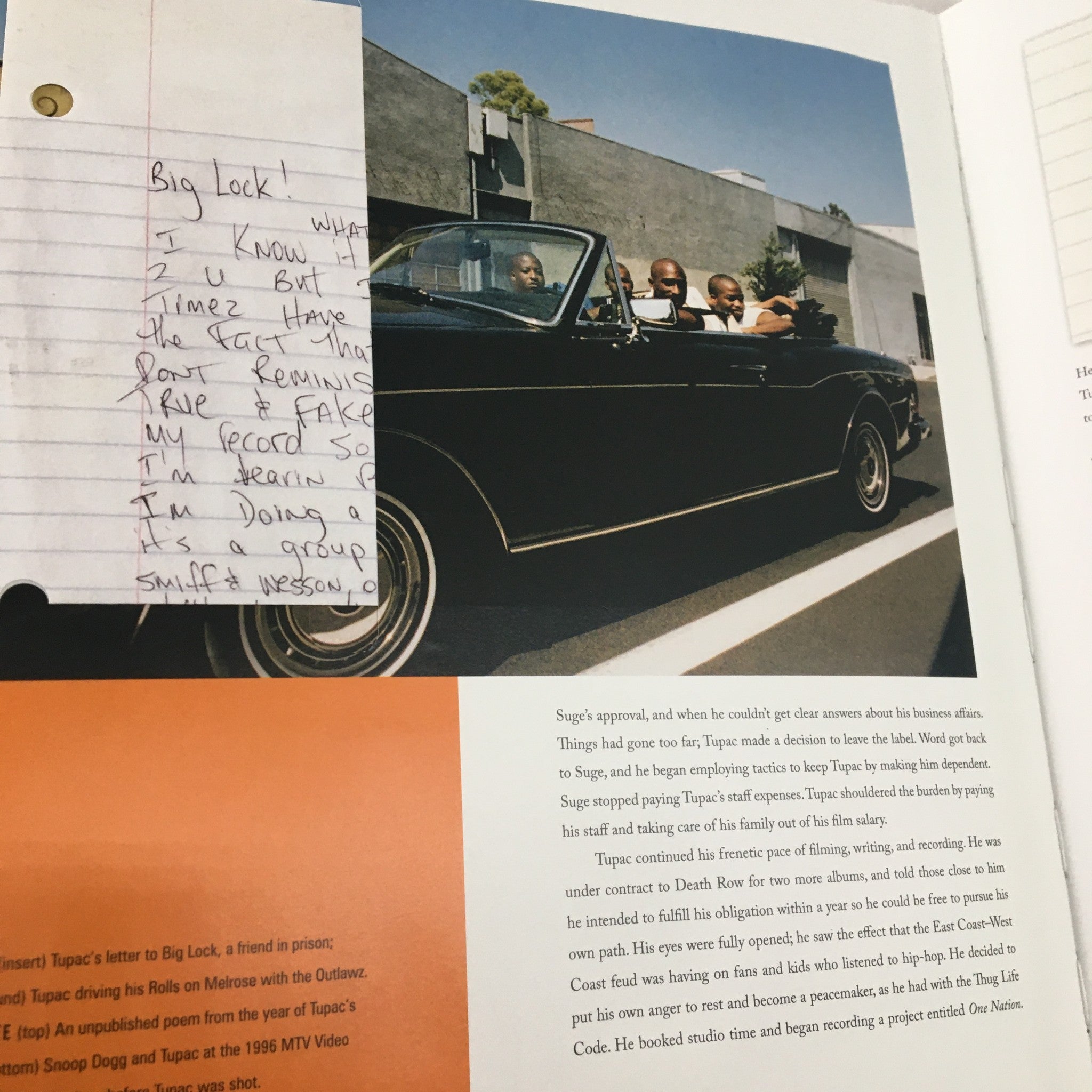 Tupac Shakur Legacy Includes A 60-Minute Interview Co Book by Jamal Joseph