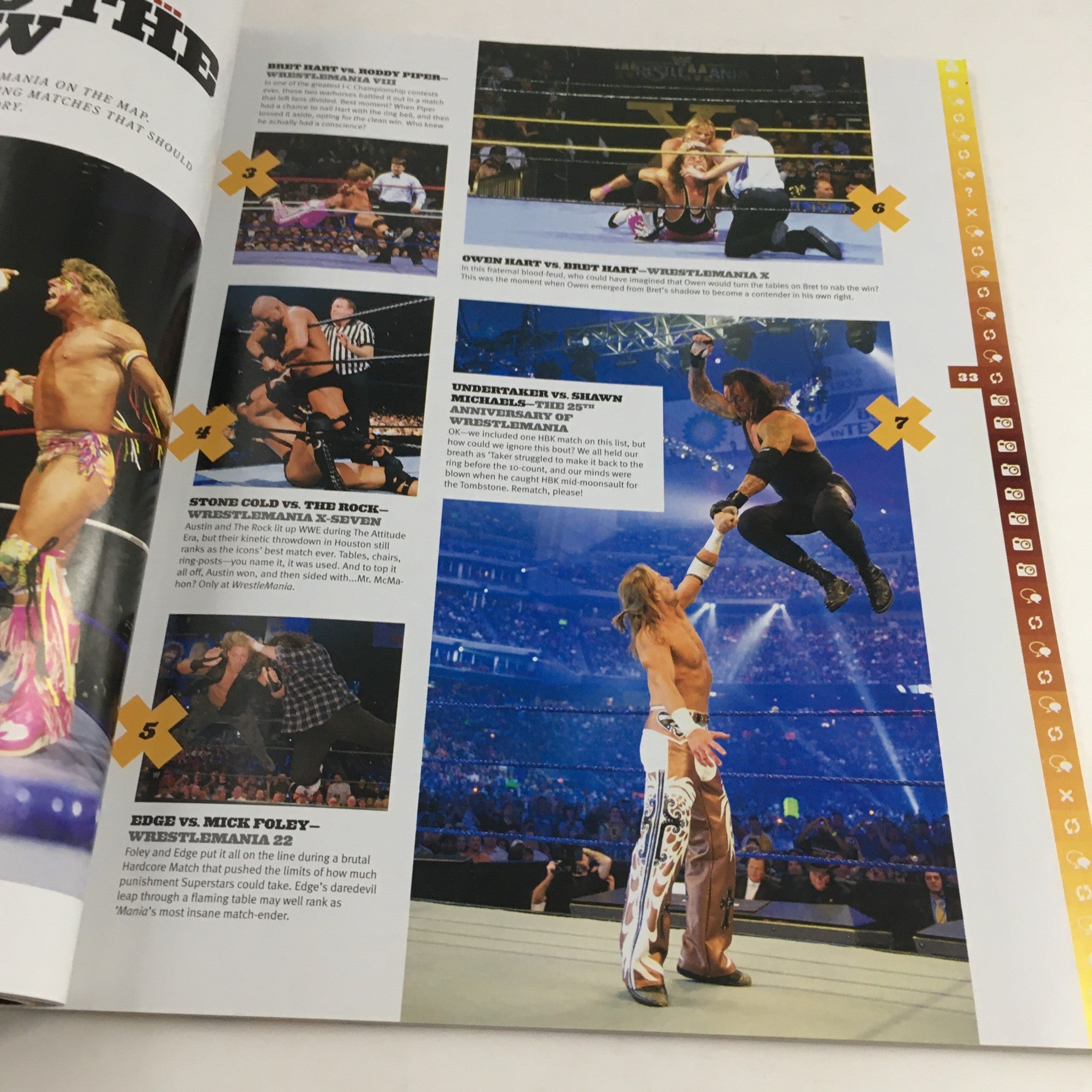 WWF Magazine 2010 Wrestle Mania XXVI Almanac Undertaker & John Cena program