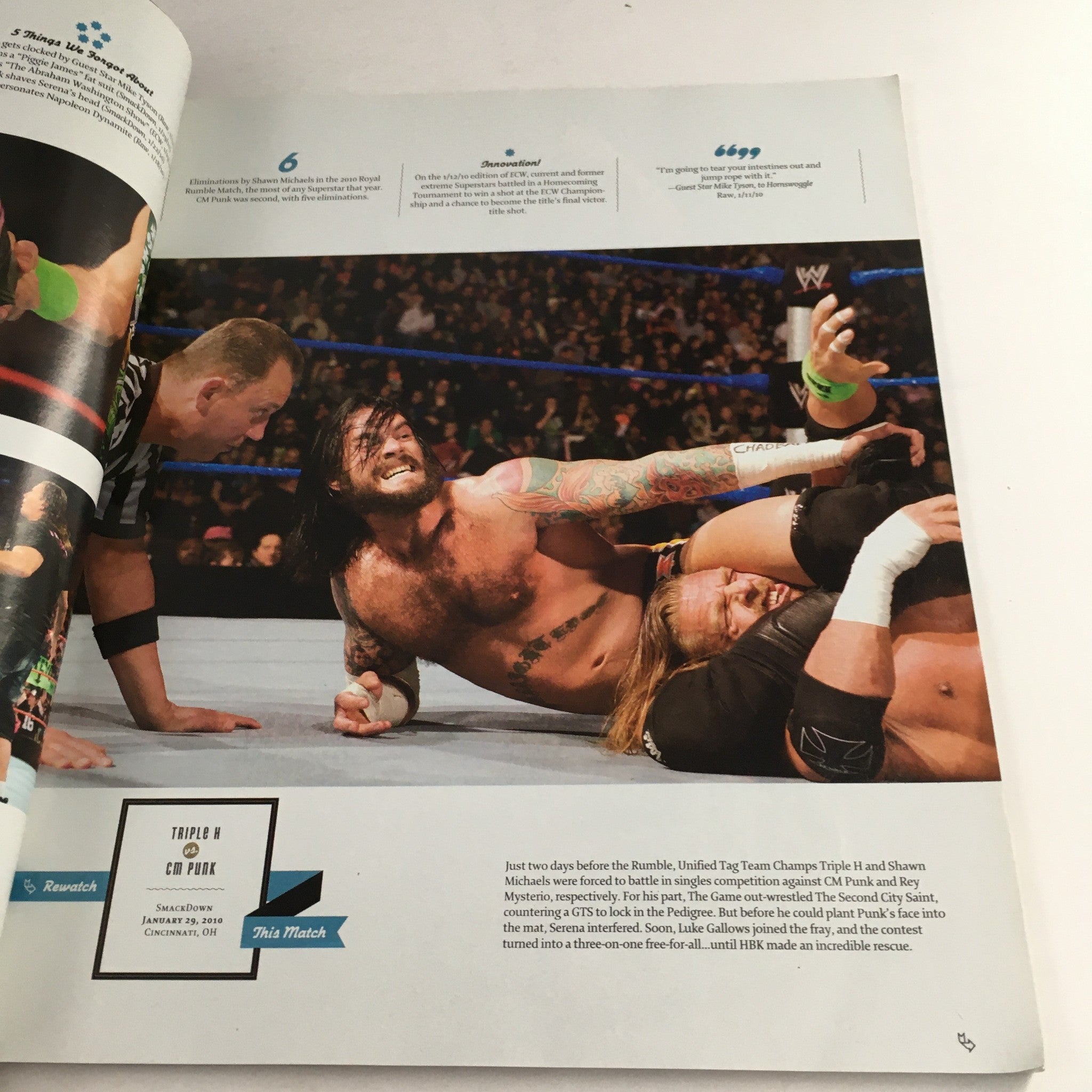 WWE 2011 Signature Series The Year in Photos John Cena, Randy Orton, Triple H