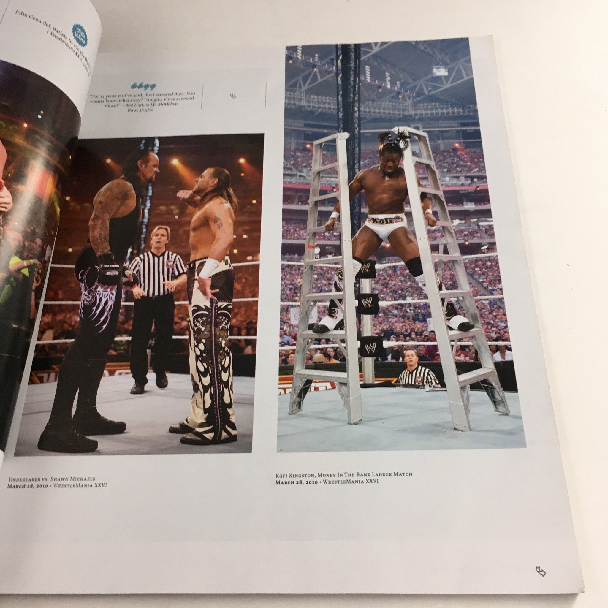 WWE 2011 Signature Series The Year in Photos John Cena, Randy Orton, Triple H