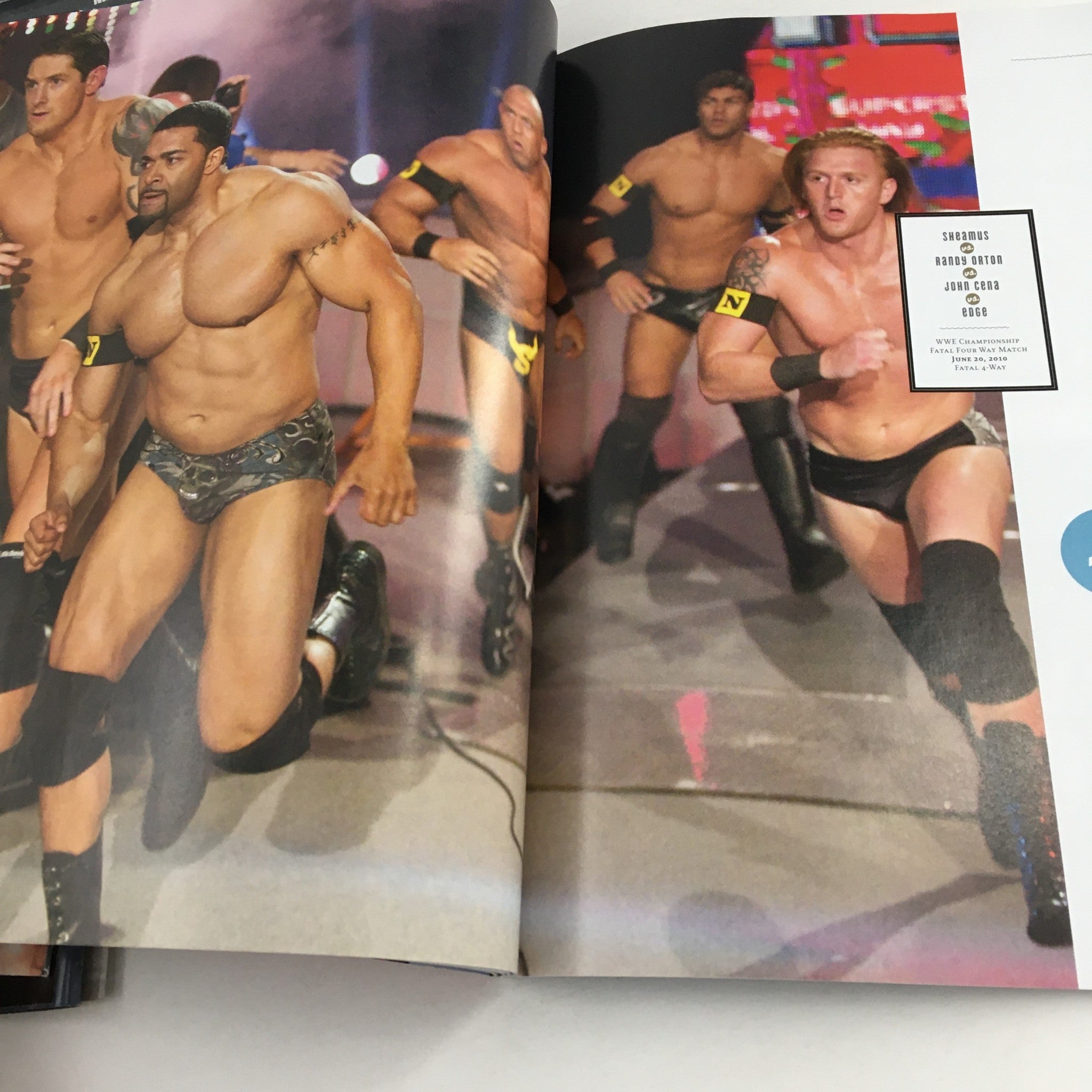 WWE 2011 Signature Series The Year in Photos John Cena, Randy Orton, Triple H